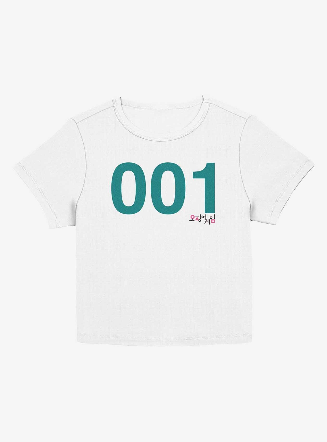 Squid Game Costume 001 Girls Baby T-Shirt, EGRET, hi-res