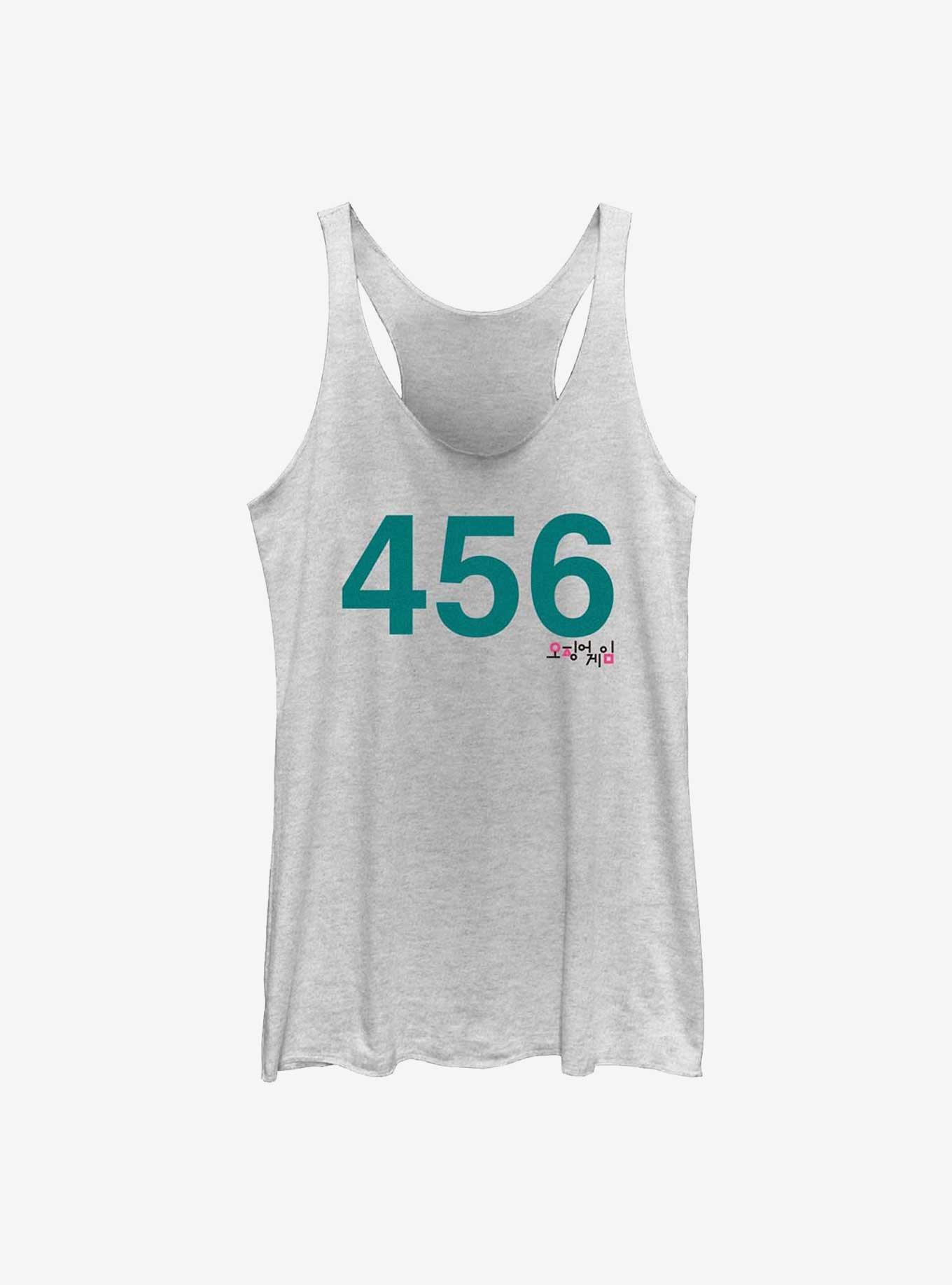 Squid Game Costume 456 Girls Tank, , hi-res