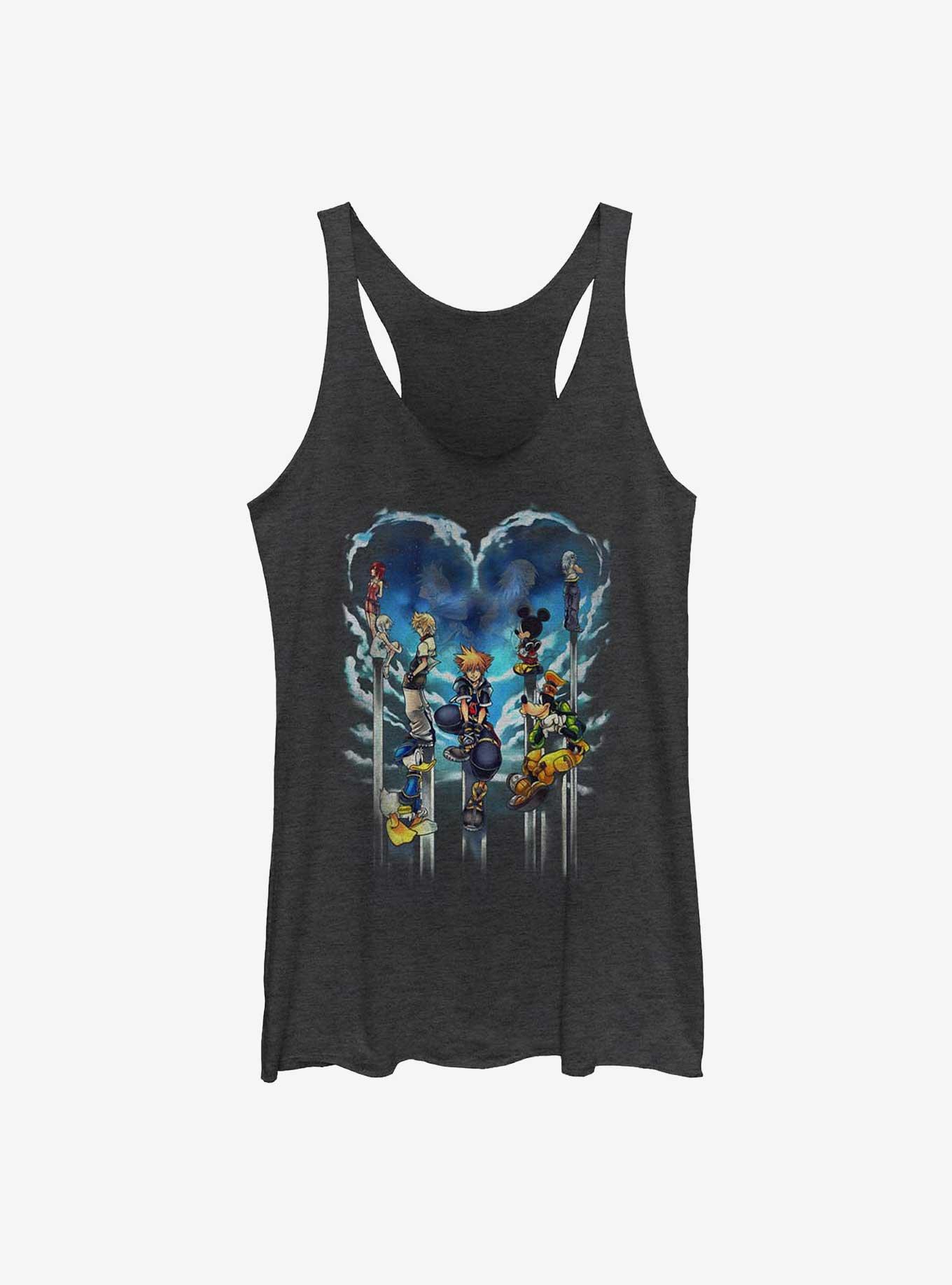 Disney Kingdom Hearts Clouded Horizon Girls Tank