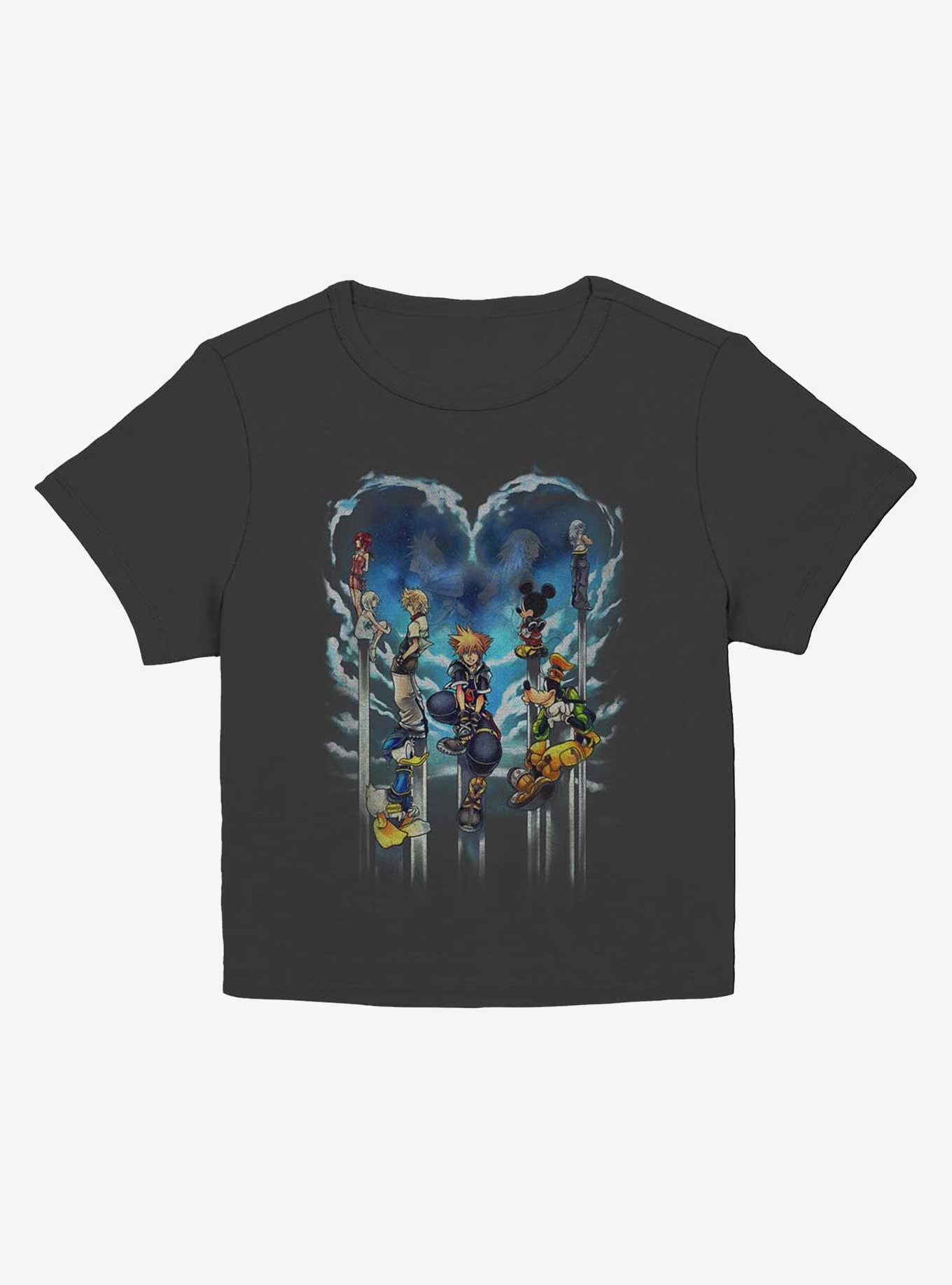 Disney Kingdom Hearts Clouded Horizon Girls Baby T-Shirt, BLACK, hi-res