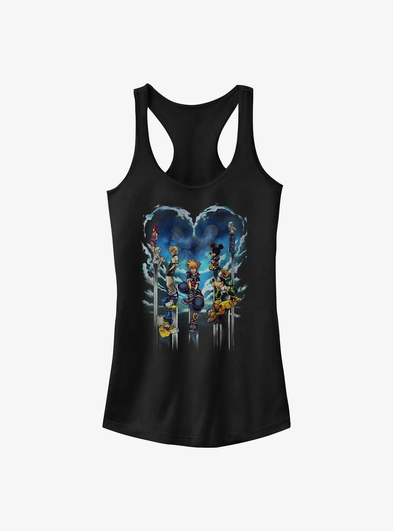 Disney Kingdom Hearts Clouded Horizon Girls Tank