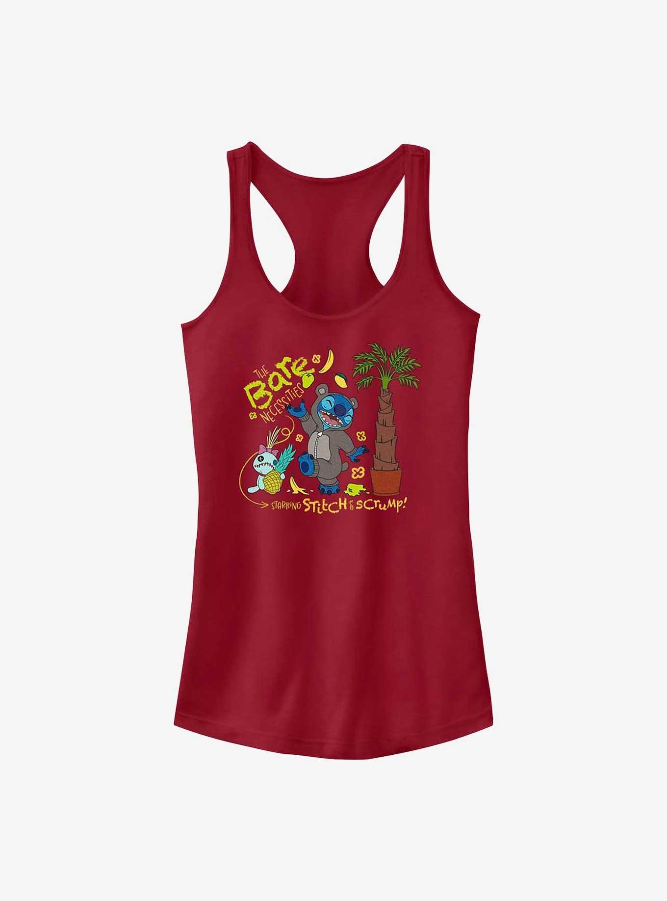 Disney Lilo & Stitch The Bare Necessities Girls Tank, SCARLET, hi-res