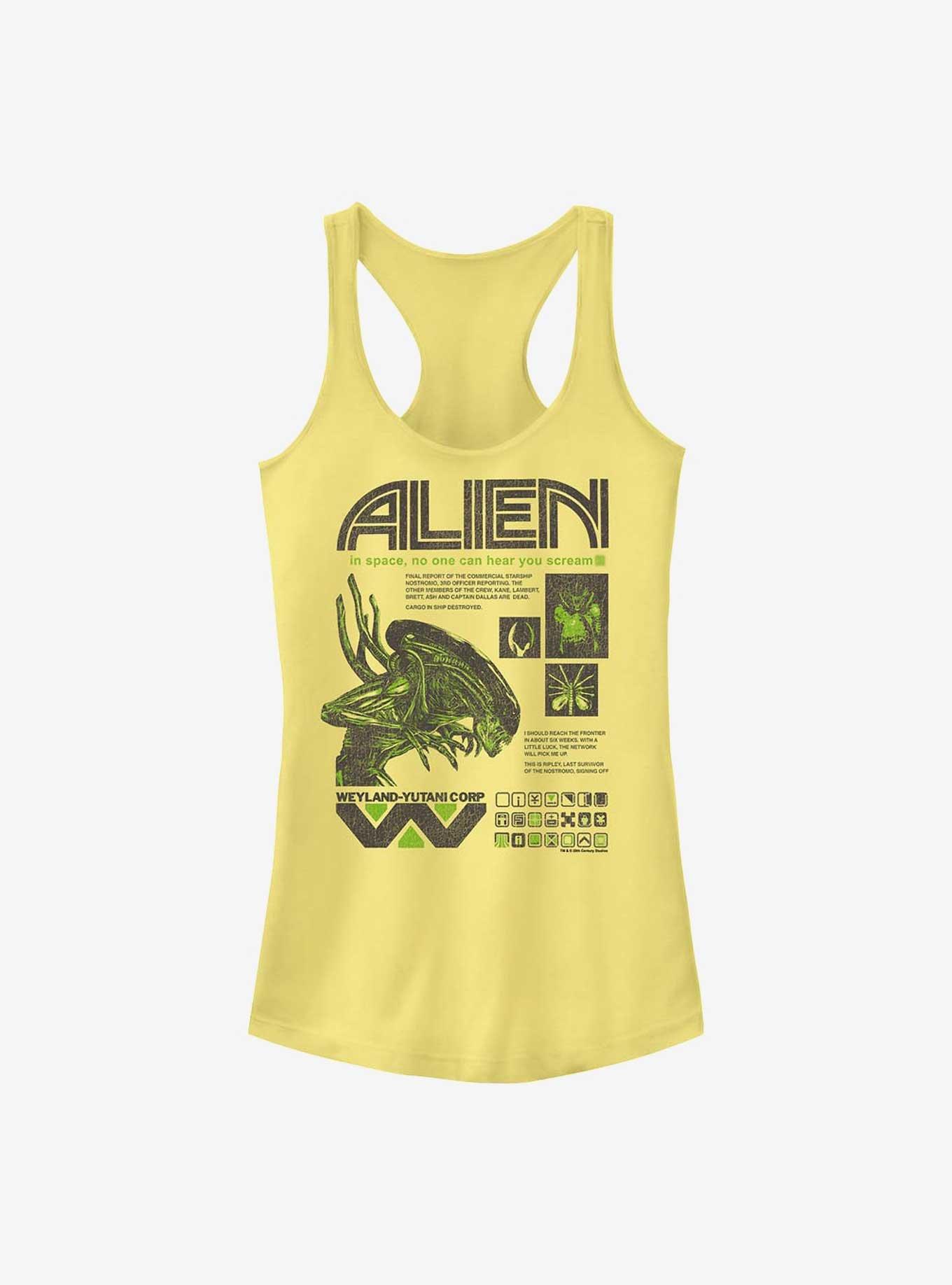 Alien Quotes Girls Tank, , hi-res