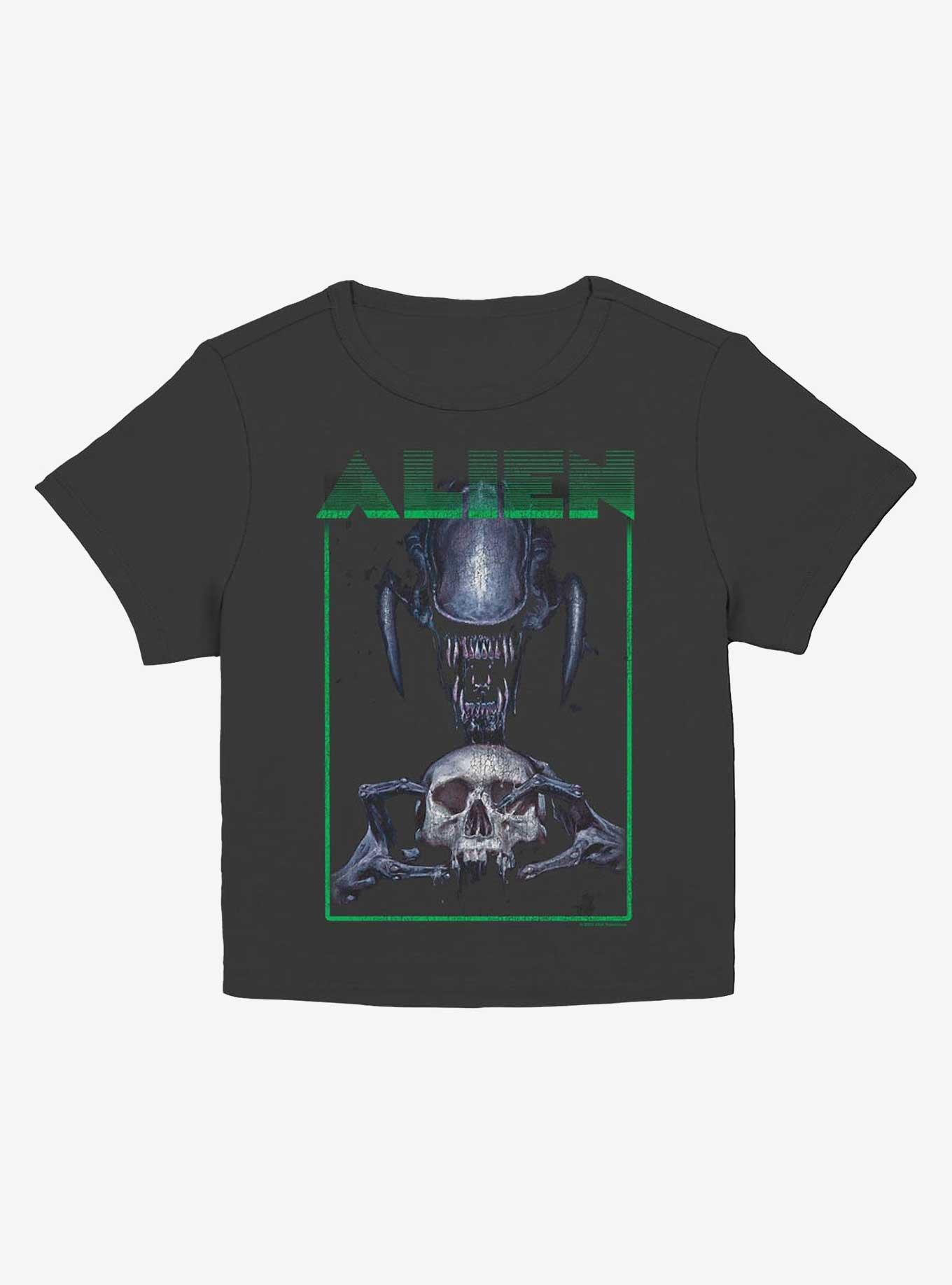 Alien Skull Girls Baby T-Shirt, , hi-res