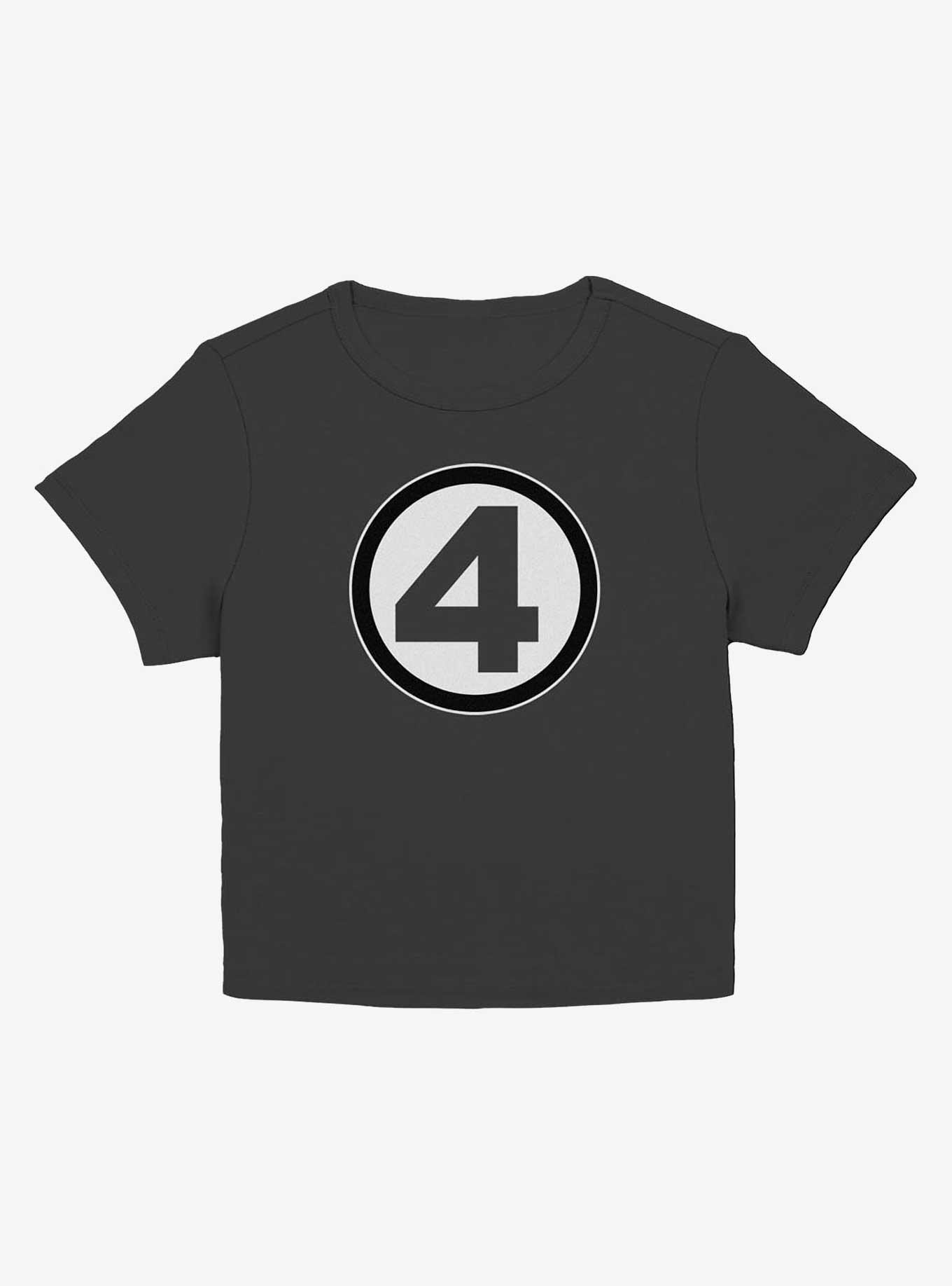 Marvel Fantastic Four Classic Costume Girls Baby T-Shirt, BLACK, hi-res