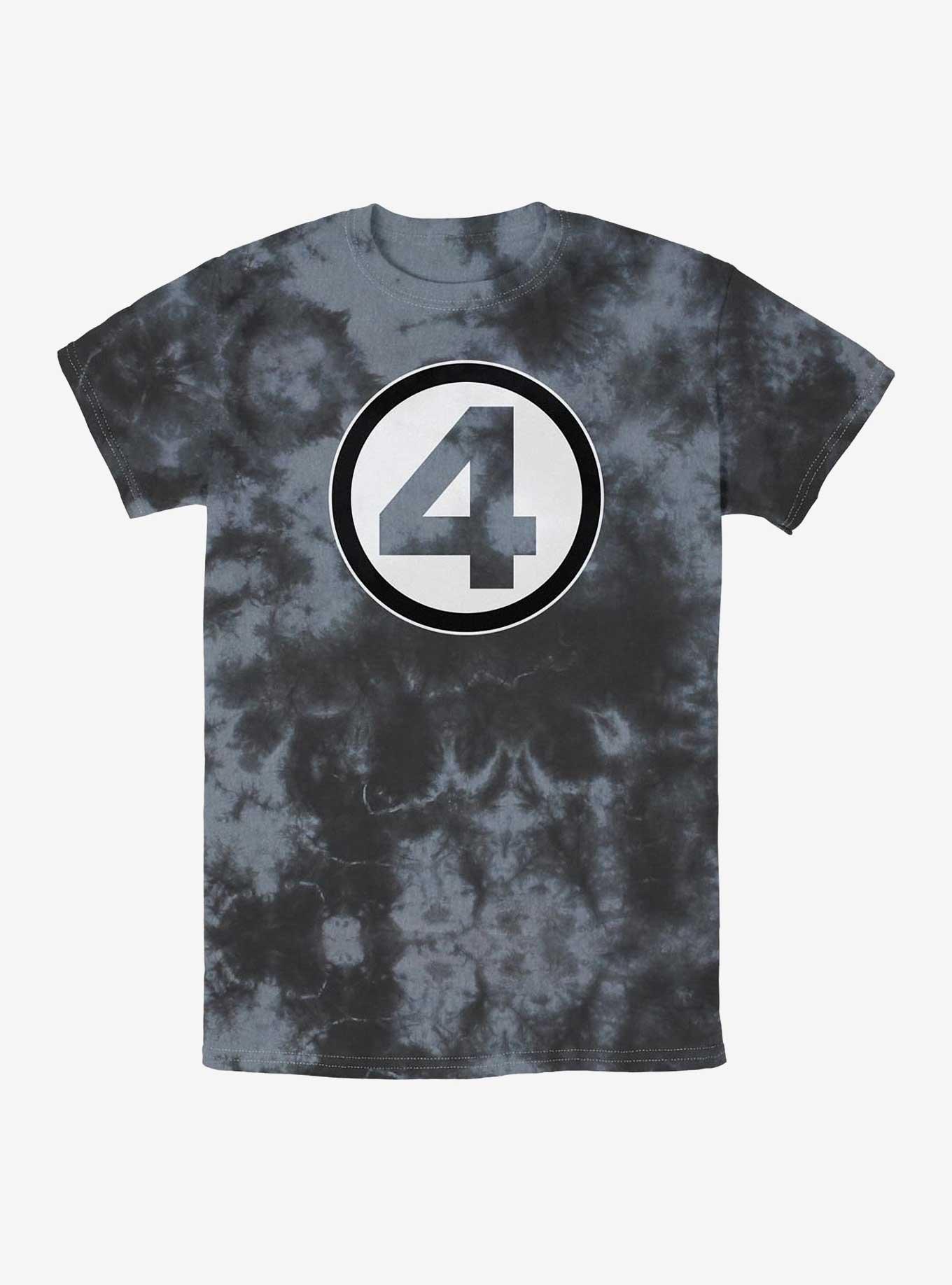 Marvel Fantastic Four Classic Costume Tie-Dye T-Shirt, BLKCHAR, hi-res