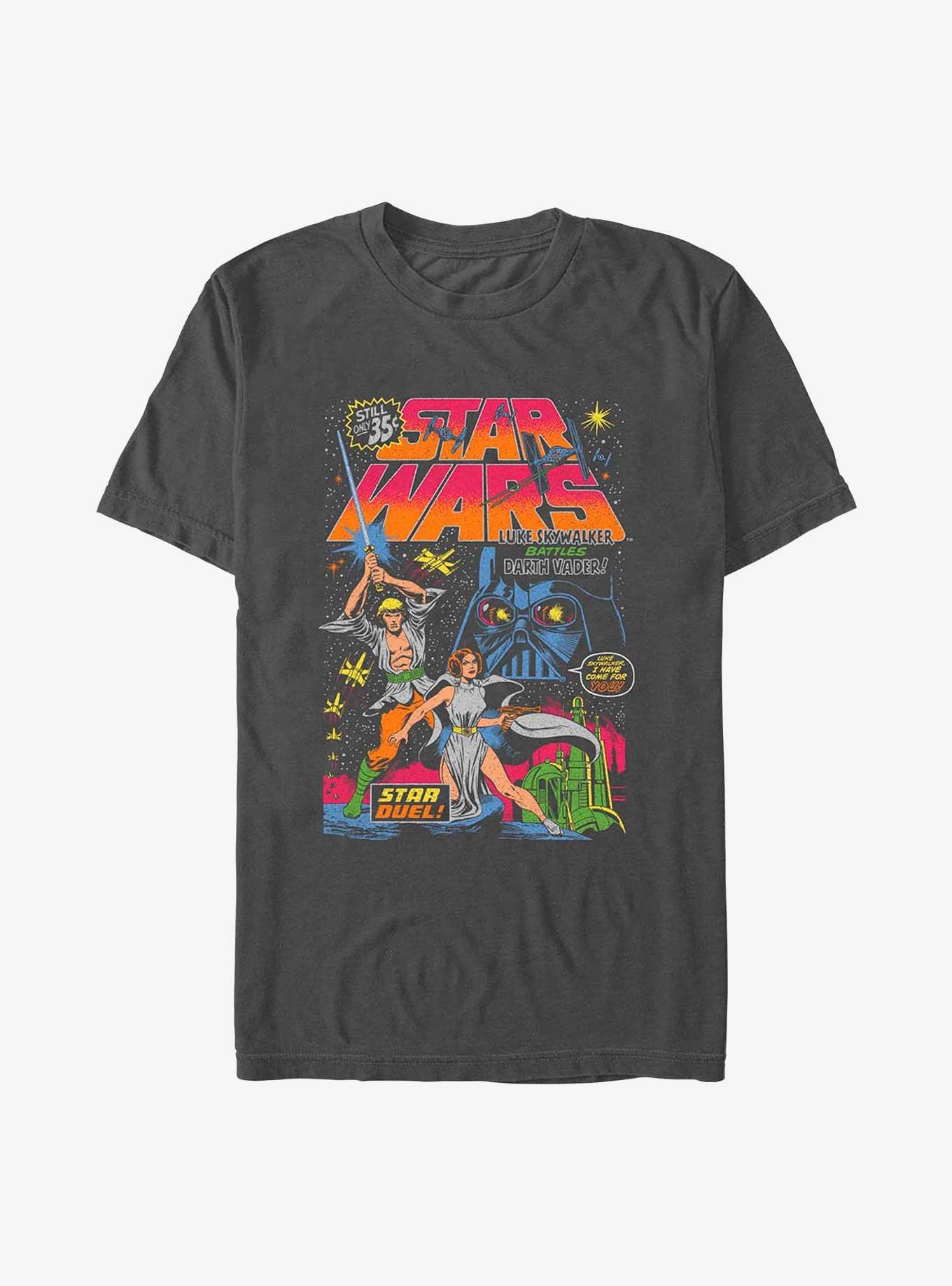 Star Wars Neon Star Duel T-Shirt