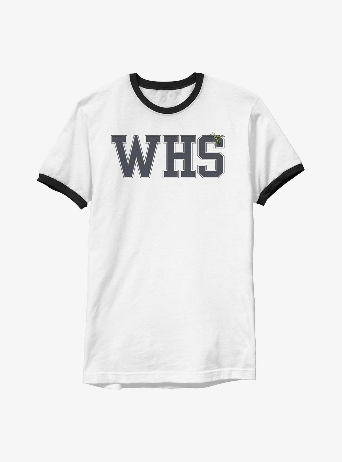 Yellowjackets High School Logo Ringer T-Shirt, WHTBLK, hi-res