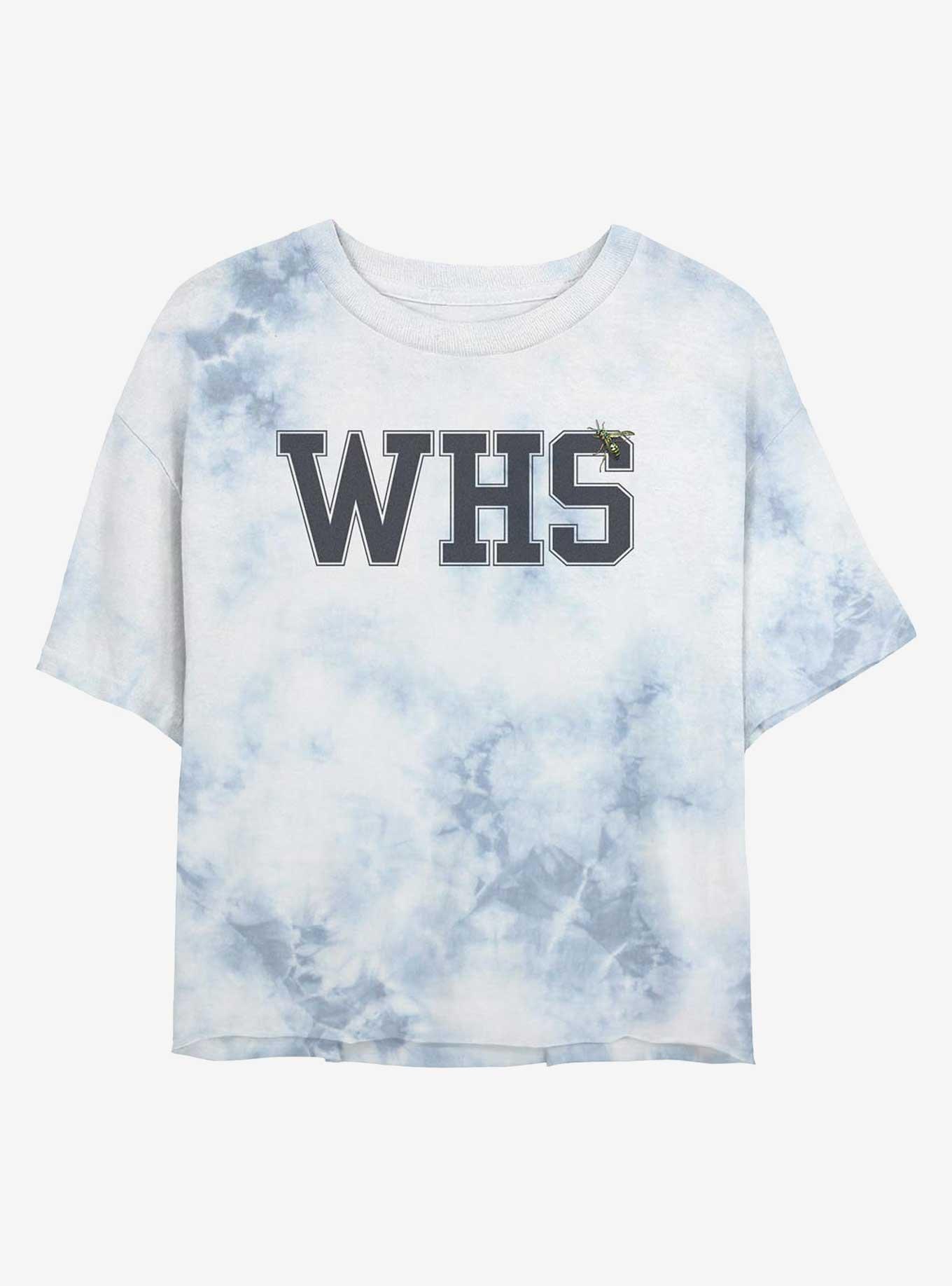 Yellowjackets High School Logo Girls Tie-Dye Crop T-Shirt, , hi-res