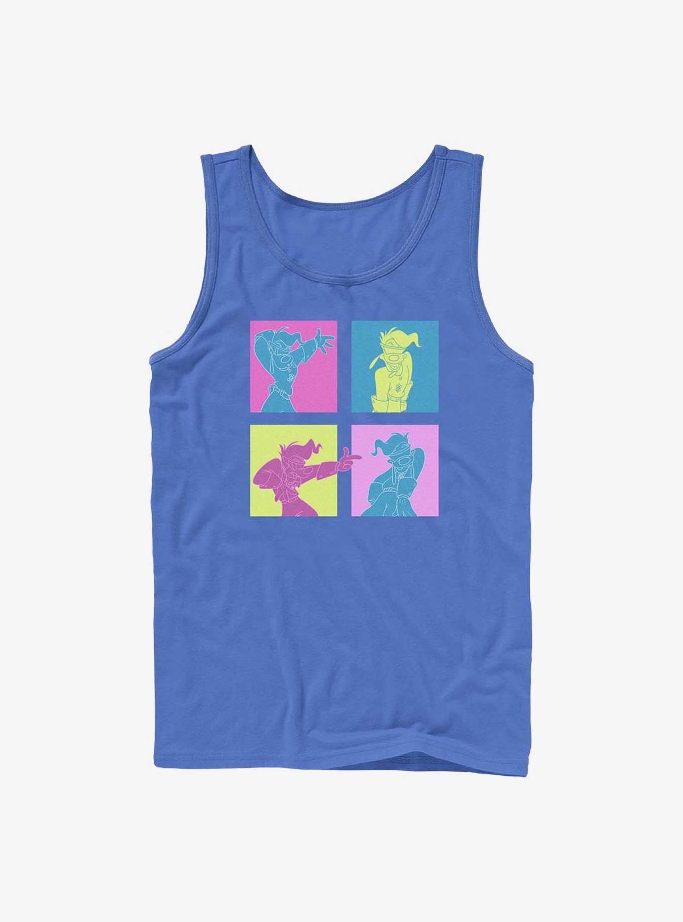 Disney Goofy Neon Grid Tank, , hi-res