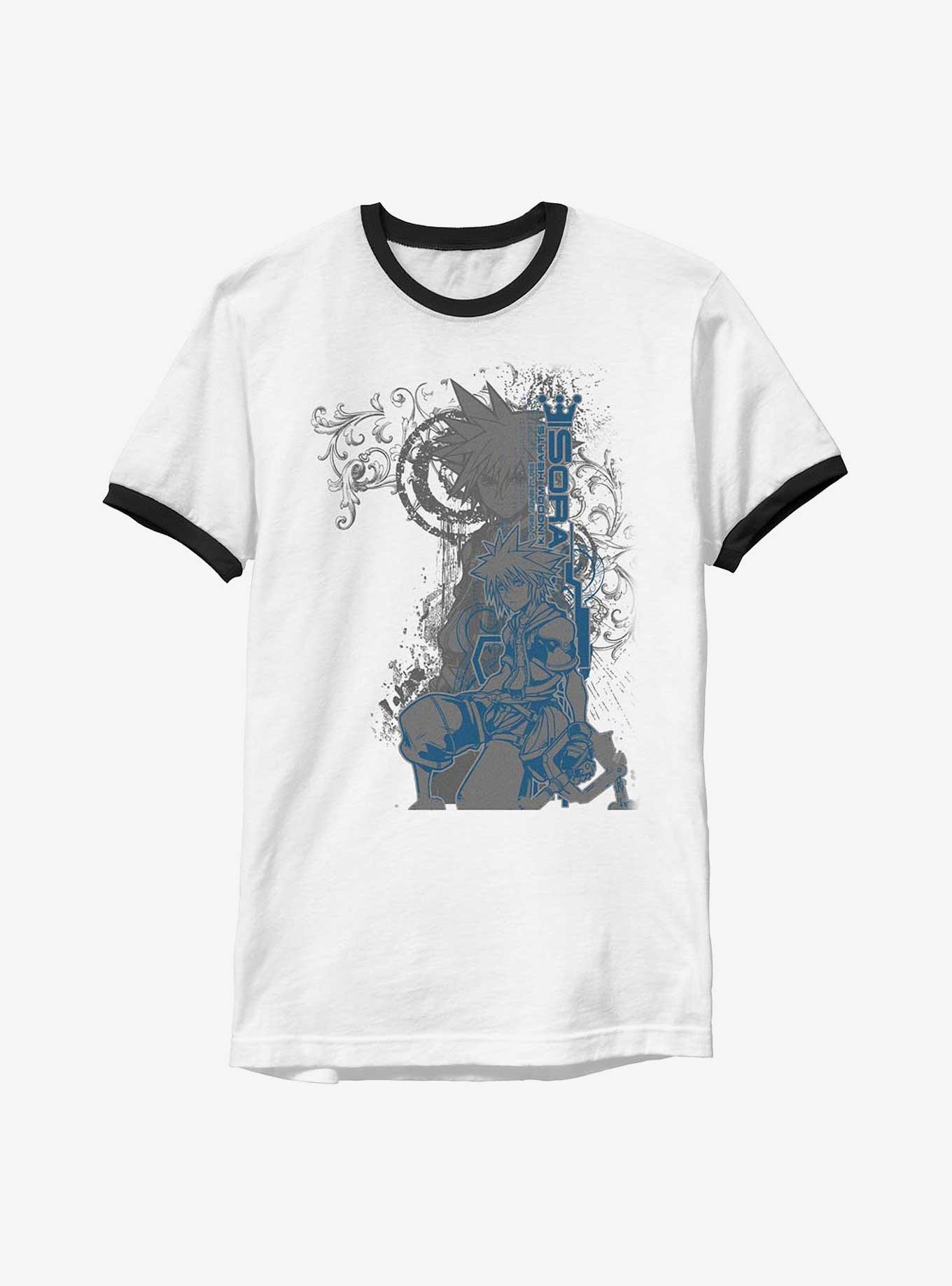 Disney Kingdom Hearts Sora Adventures Ringer T-Shirt, , hi-res
