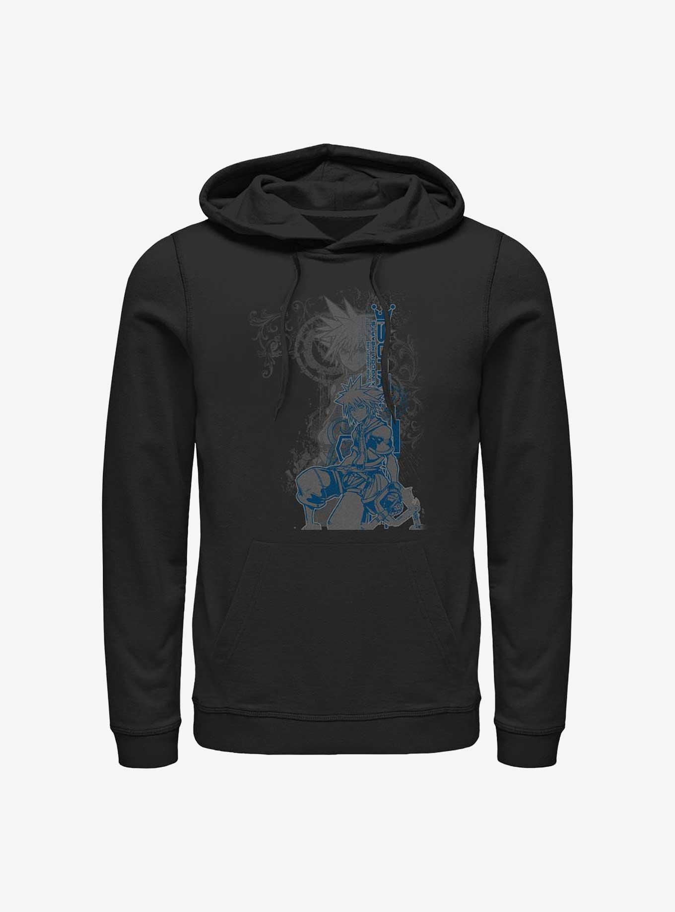 Disney Kingdom Hearts Sora Adventures Hoodie, BLACK, hi-res