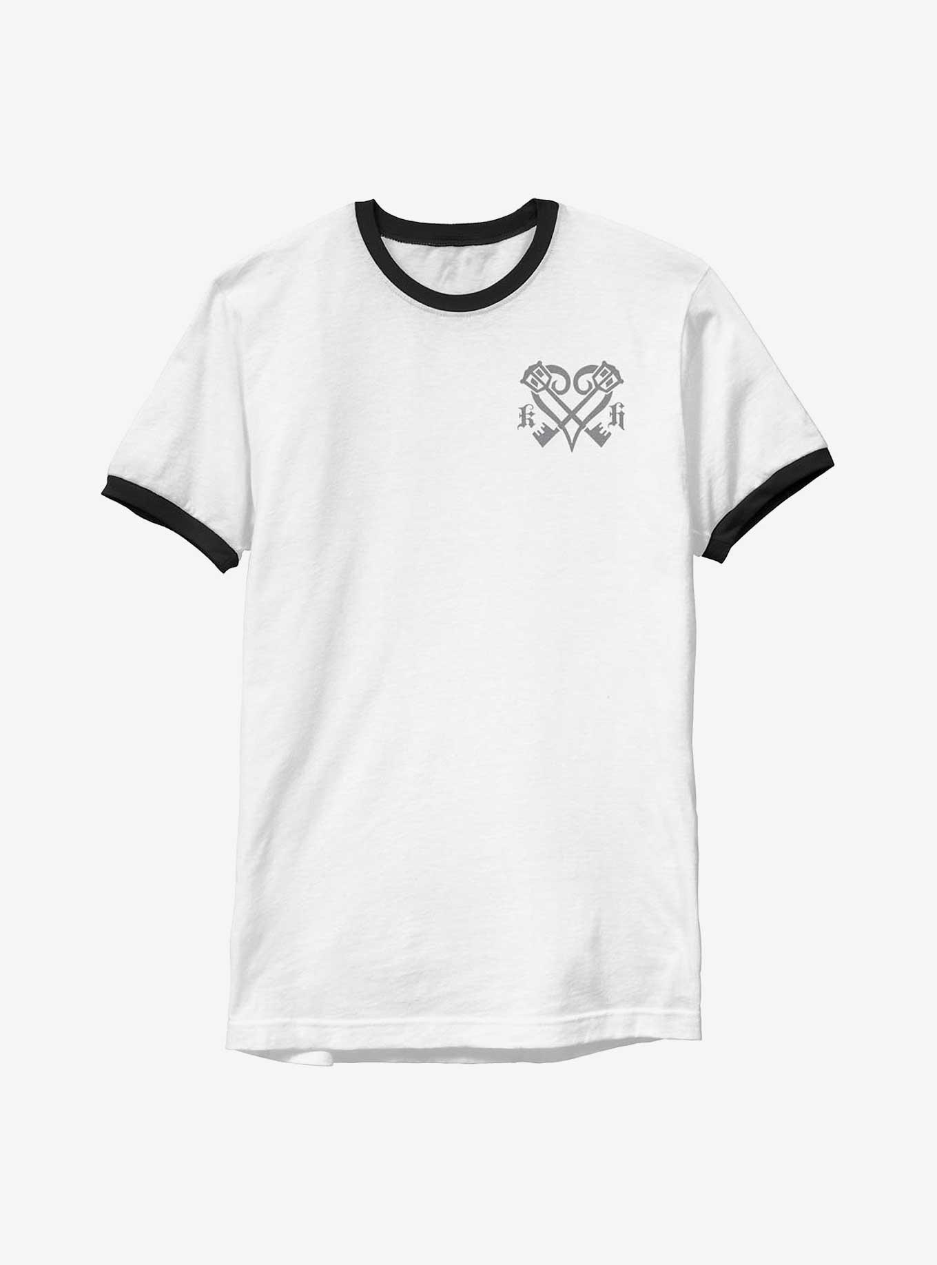 Disney Kingdom Hearts Kingdom Hearts Crest Ringer T-Shirt, , hi-res