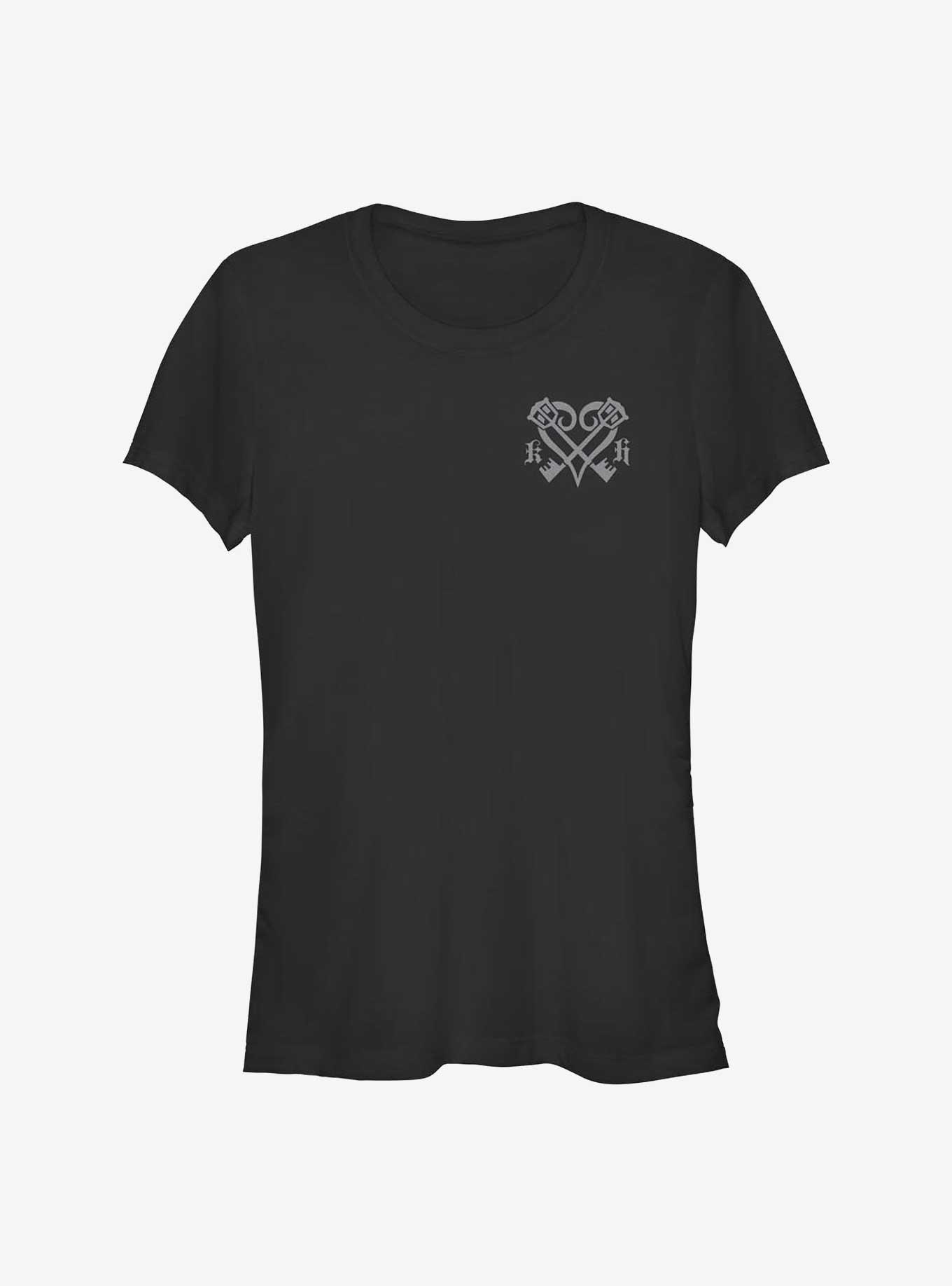 Disney Kingdom Hearts Kingdom Hearts Crest Girls T-Shirt, , hi-res