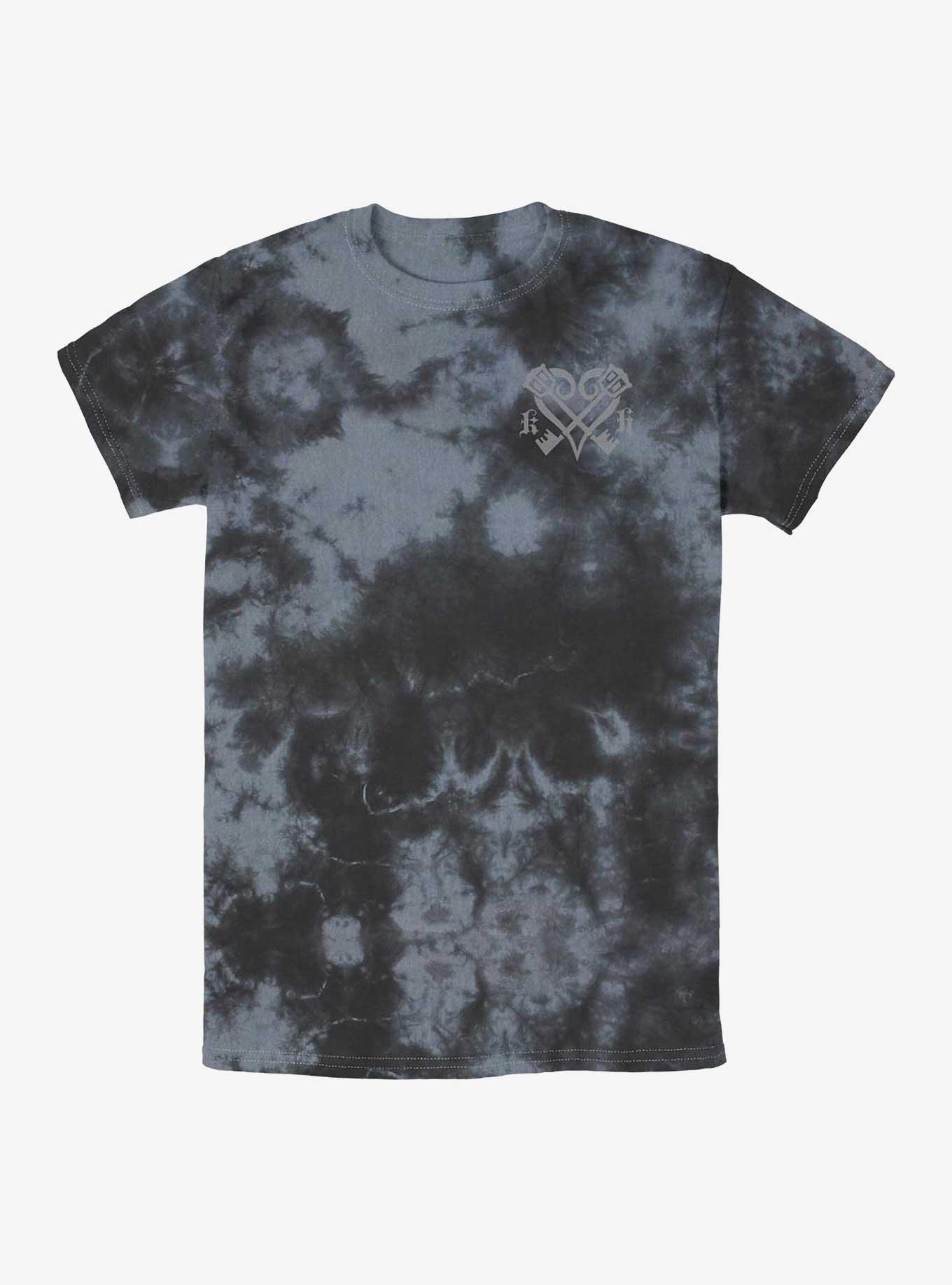Disney Kingdom Hearts Kingdom Hearts Crest Tie-Dye T-Shirt, , hi-res