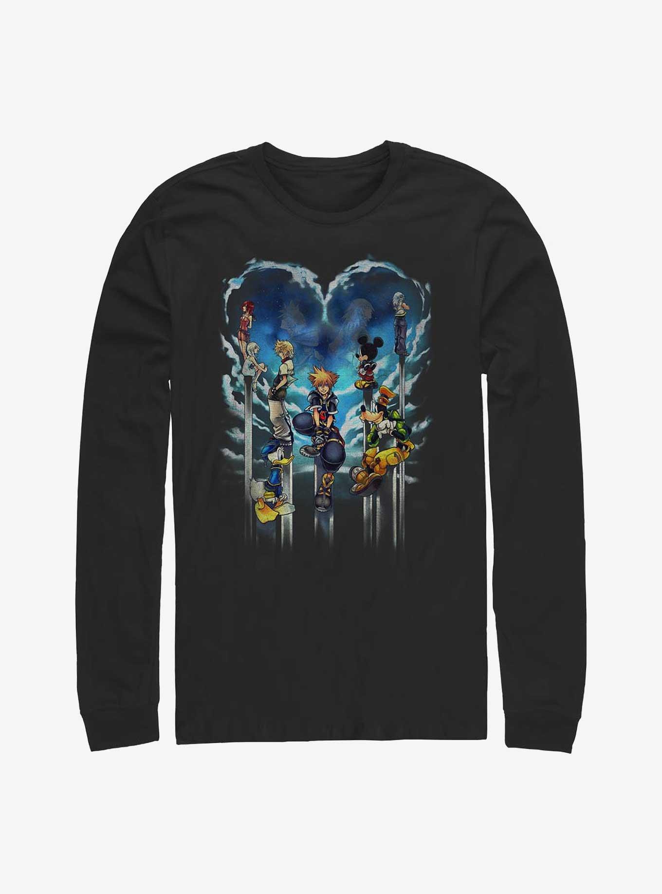 Disney Kingdom Hearts Clouded Horizon Long-Sleeve T-Shirt, , hi-res