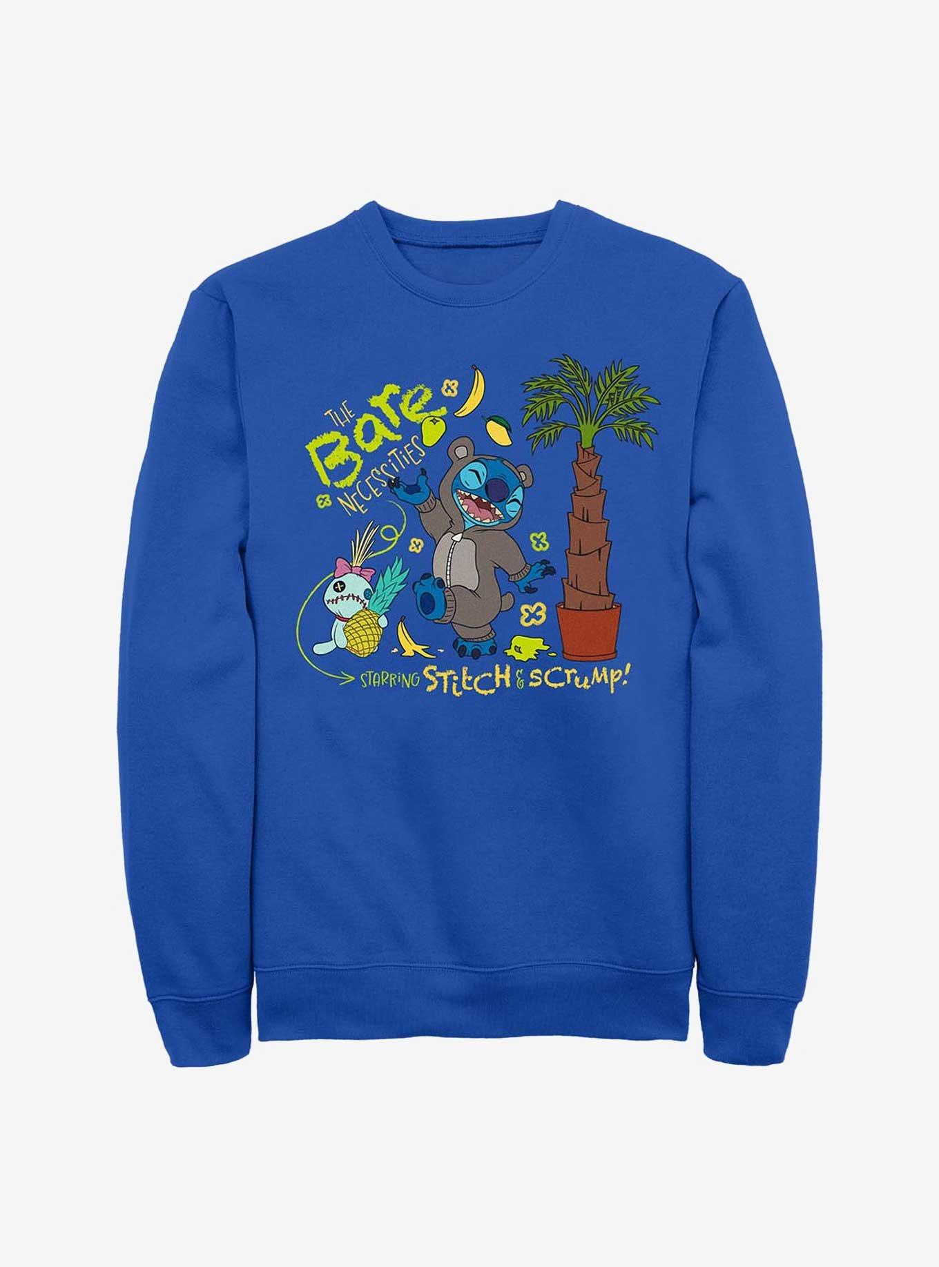 Disney Lilo & Stitch The Bare Necessities Sweatshirt, ROYAL, hi-res