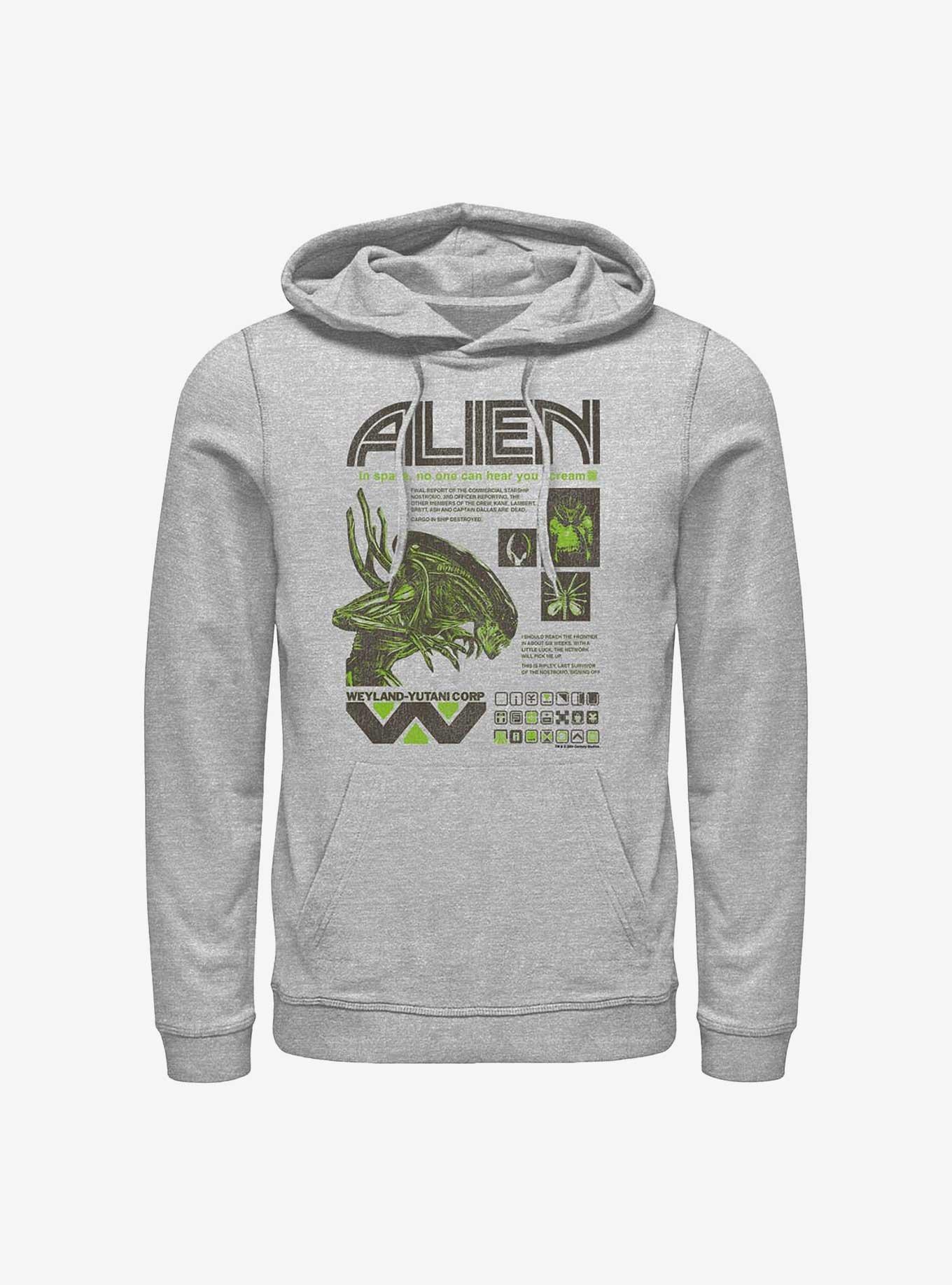 Alien Quotes Hoodie, , hi-res