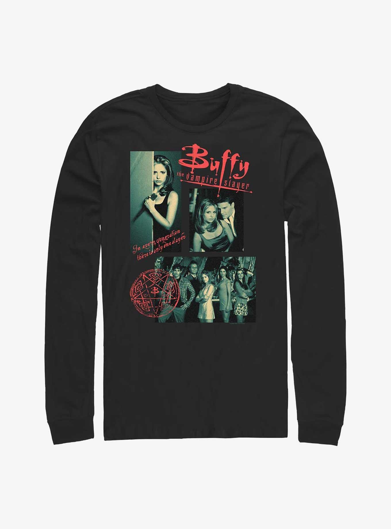 Buffy The Vampire Slayer Multi Image Long-Sleeve T-Shirt