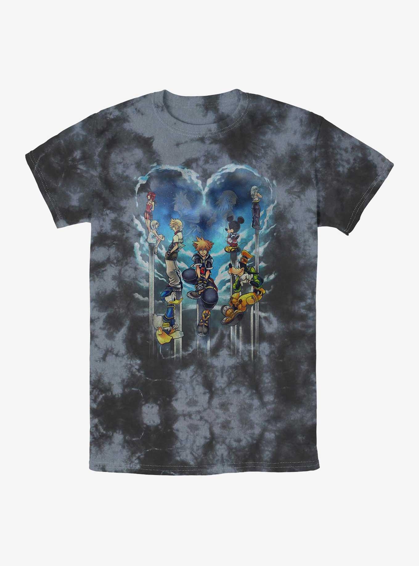 Disney Kingdom Hearts Clouded Horizon Tie-Dye T-Shirt, , hi-res