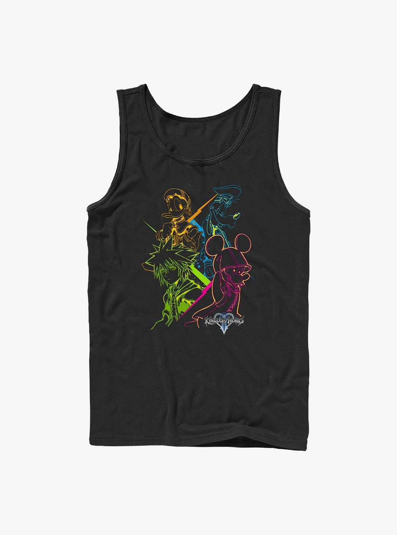 Disney Kingdom Hearts Kingdom Neon Color Tank