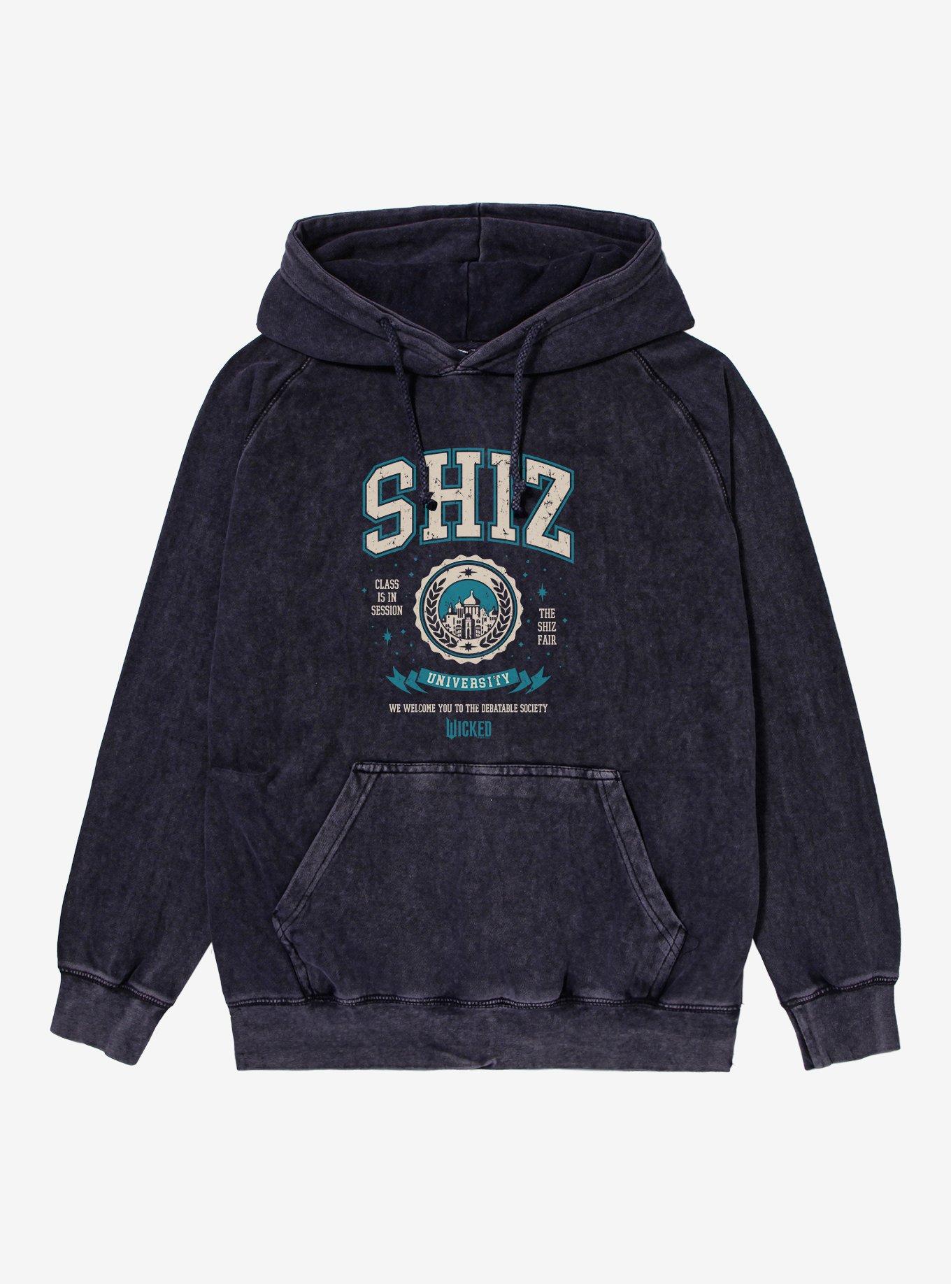 Wicked Shiz University Mineral Wash Hoodie, , hi-res