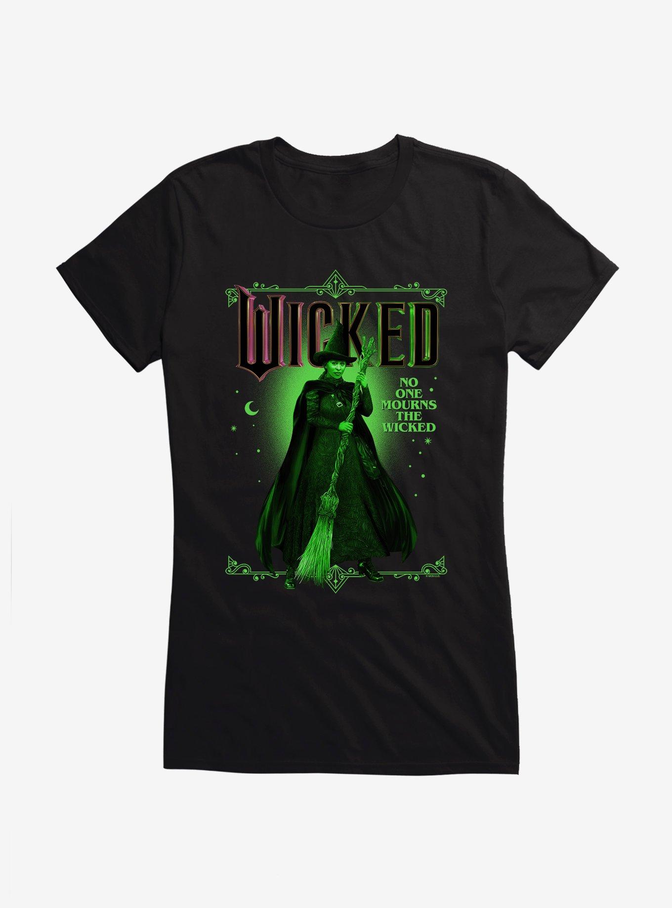 Wicked Elphaba No One Mourns The Wicked Girls T-Shirt, , hi-res