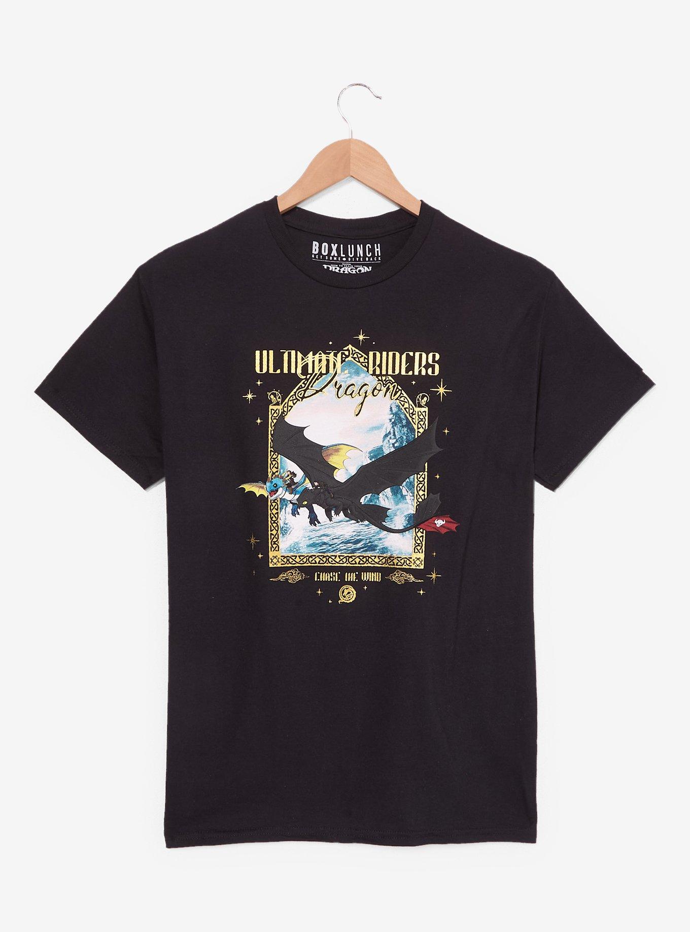 DreamWorks How To Train Your Dragon Gold Frame Portrait Women's T-Shirt - BoxLunch Exclusive, , hi-res