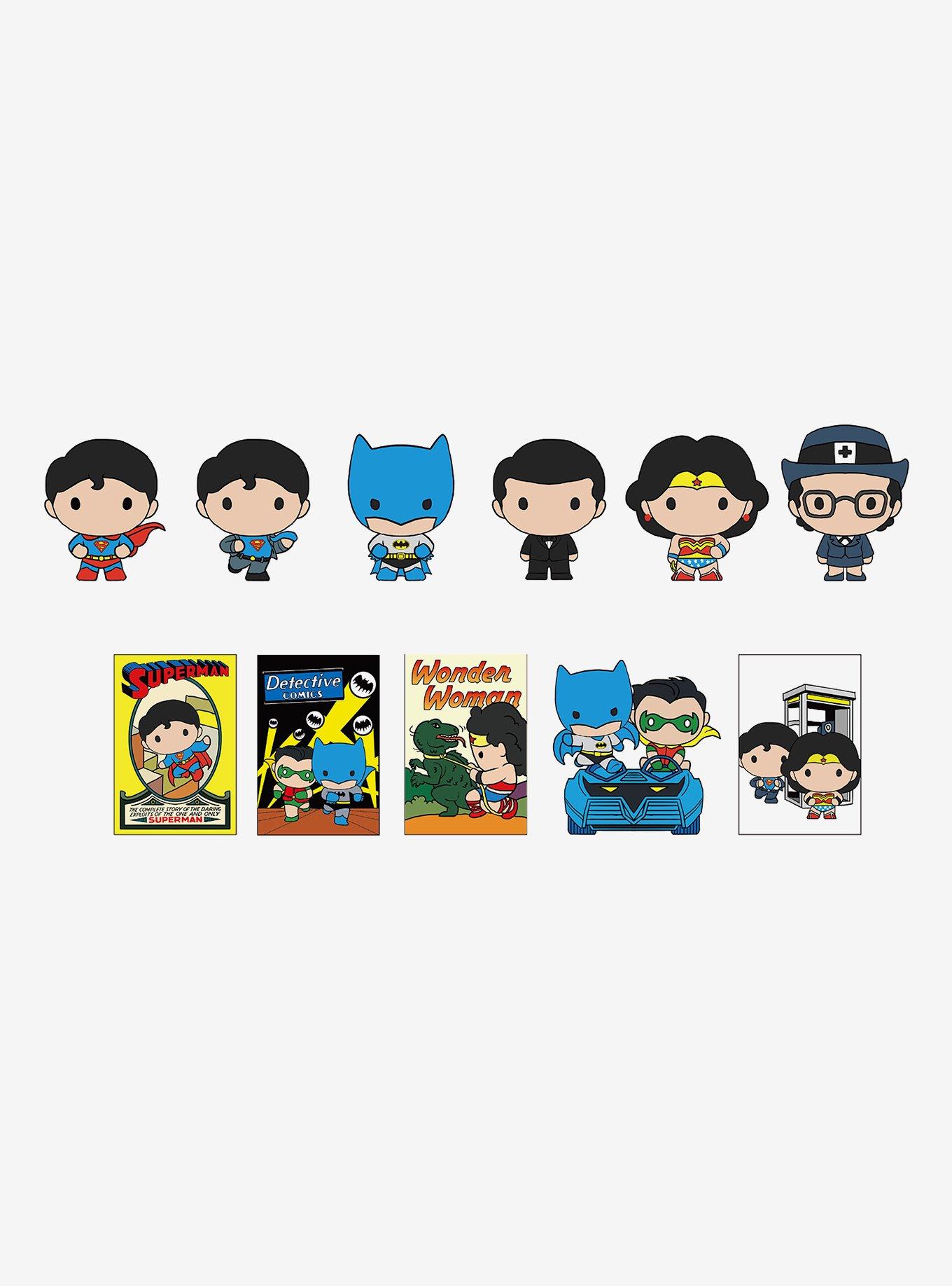 DC Comics 90th Anniversary Blind Bag Figural Bag Clip, , hi-res