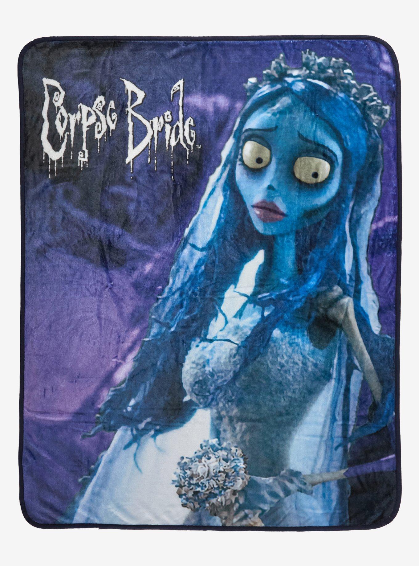 Corpse Bride Emily Throw Blanket, , hi-res