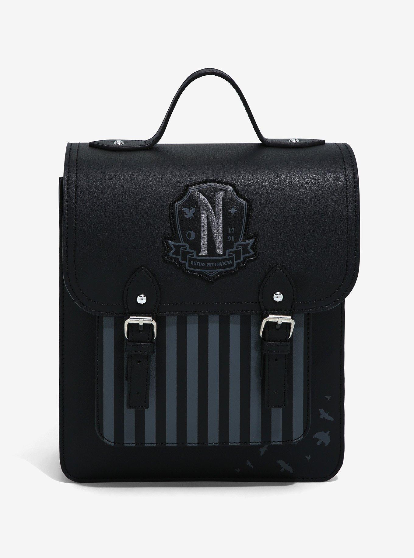 Wednesday Nevermore Academy Mini Backpack | Hot Topic