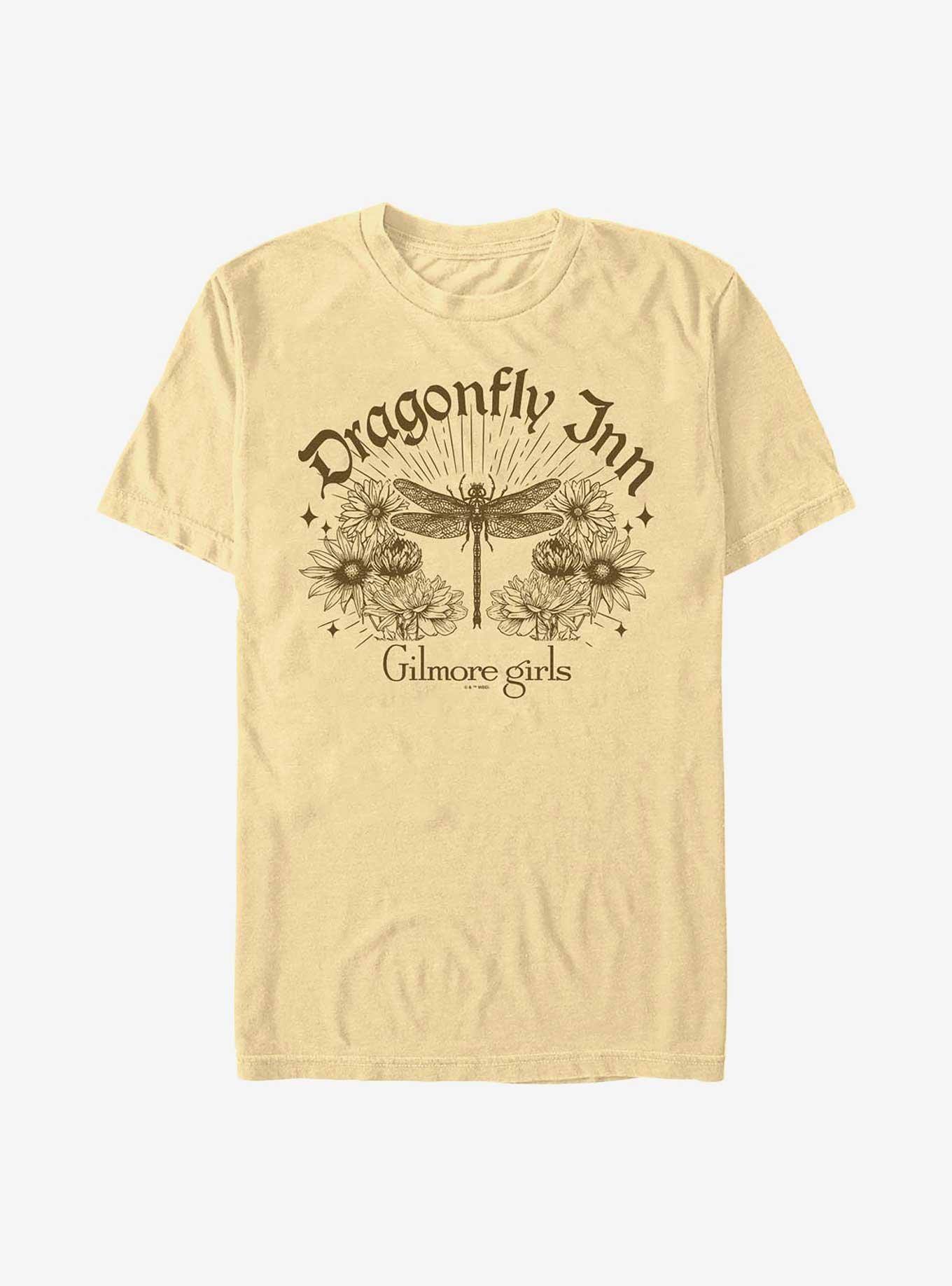 COMFORTCOLORS Gilmore Girls Dragonfly Inn Antique Garment Dye T-Shirt
