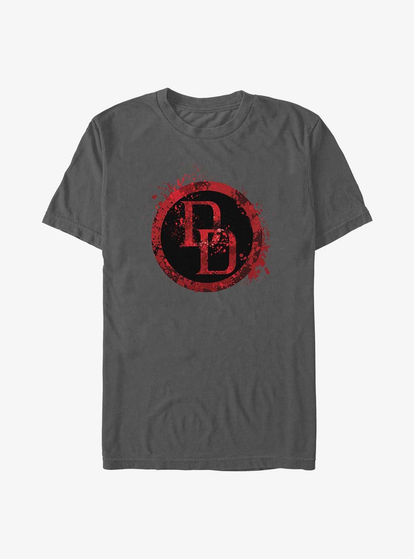 Marvel DD Spatter Icon Garment Dye T-Shirt, , hi-res