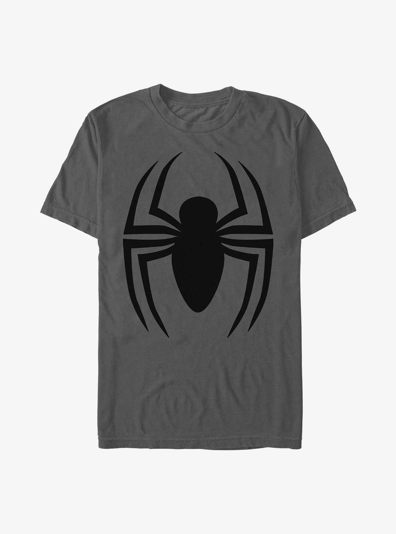 Marvel Spider-Man Ultimate Logo Garment Dye T-Shirt, PEPPER, hi-res