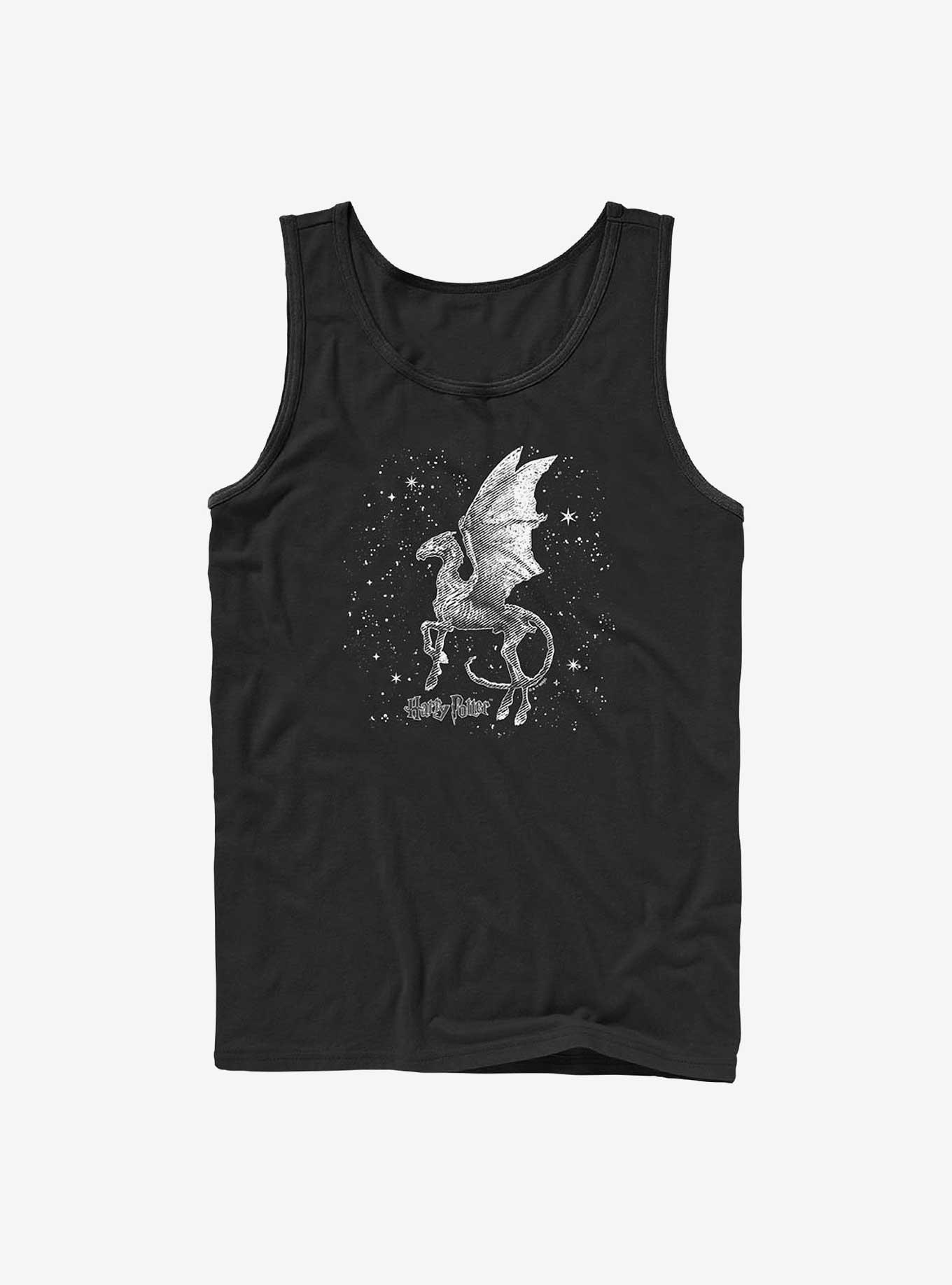 Harry Potter Thestral Moon Tank, BLACK, hi-res