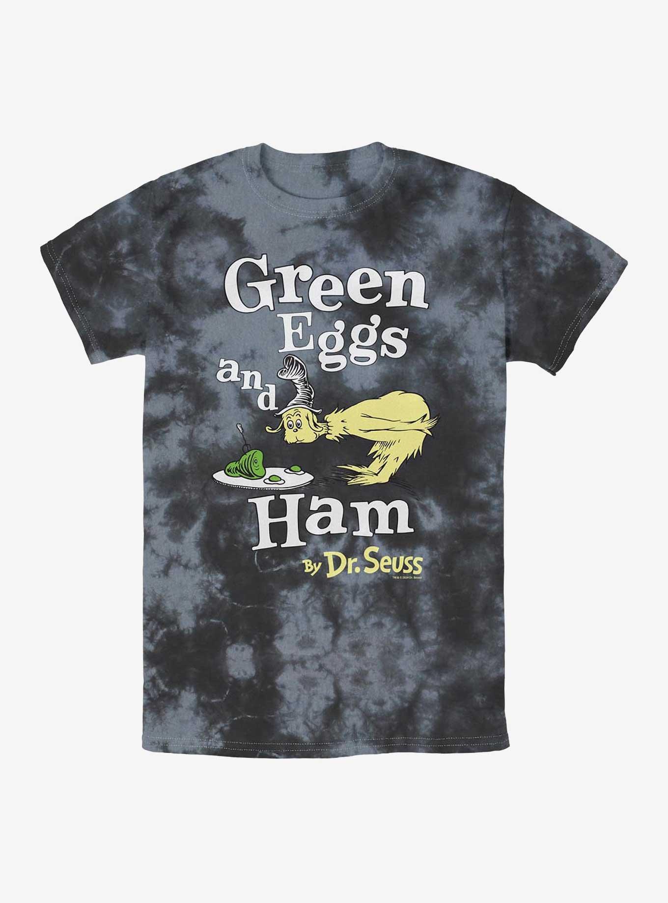 Dr. Seuss Green Eggs And Ham Tie-Dye T-Shirt