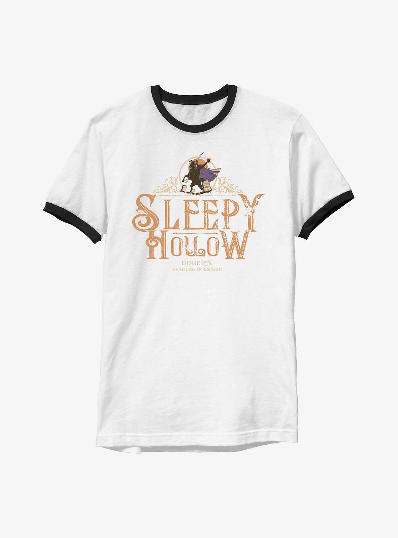 Disney The Adventures Of Ichabod And Mr. Toad Visit Sleepy Hollow Ringer T-Shirt