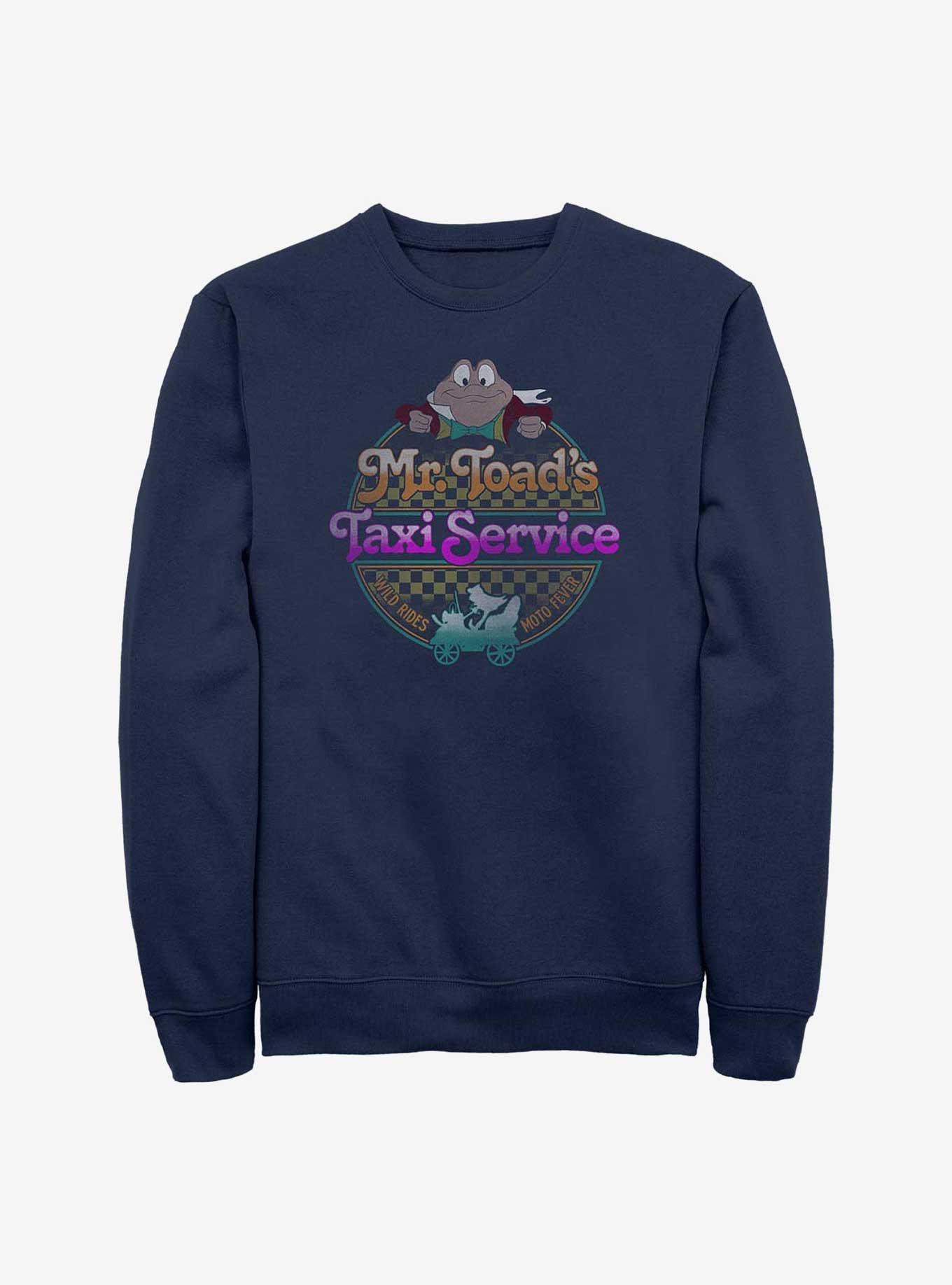 Disney The Adventures Of Ichabod And Mr. Toad Crazy Sweatshirt, NAVY, hi-res