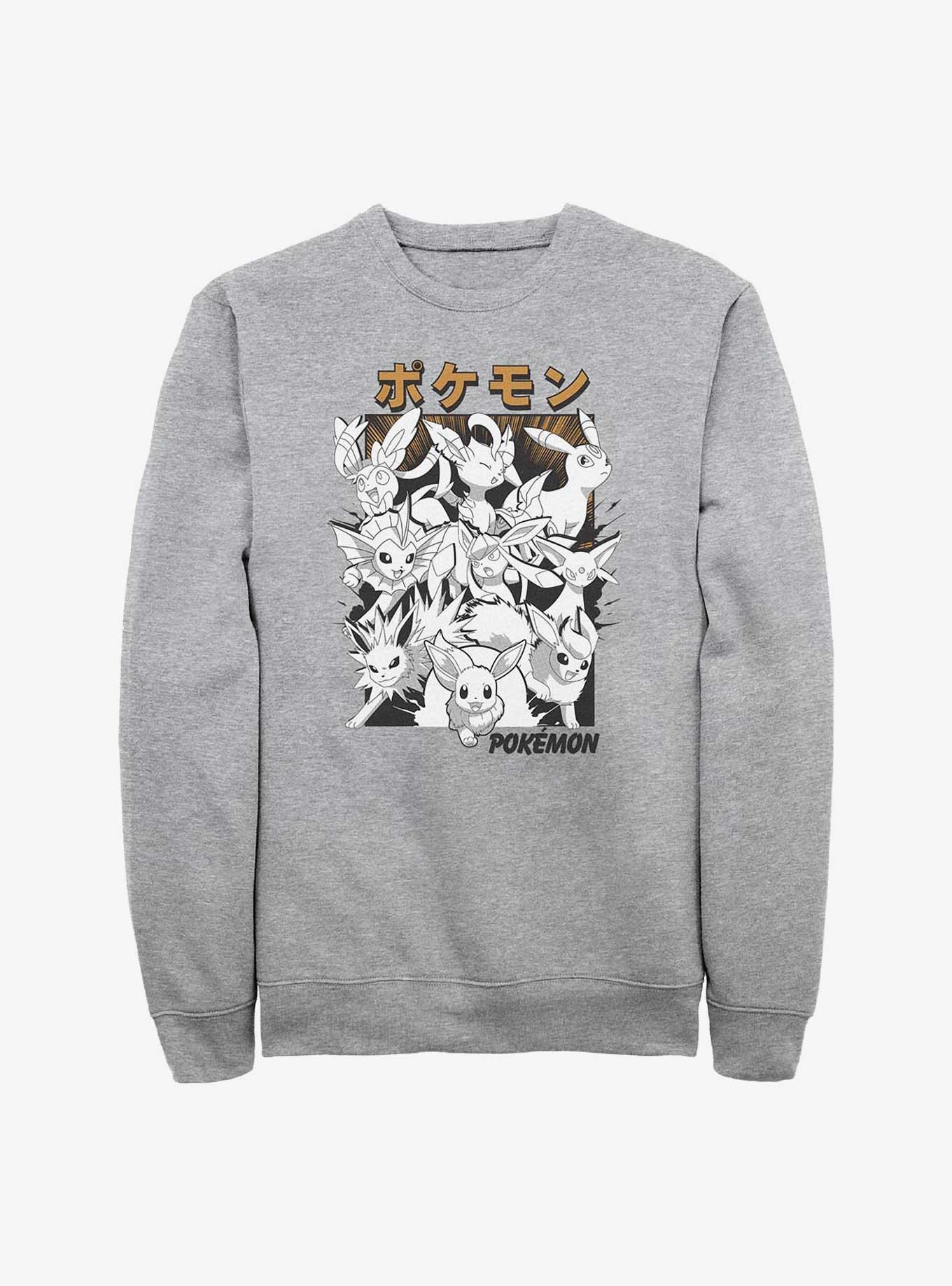 Pokemon Eevee Evolutions Poster Sweatshirt