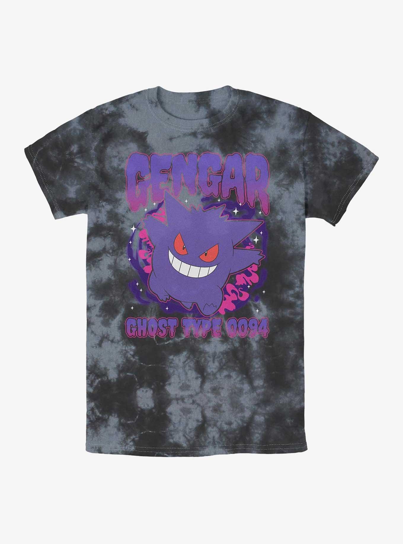 Pokemon Gengar Shadow Pokemon Tie-Dye T-Shirt, , hi-res