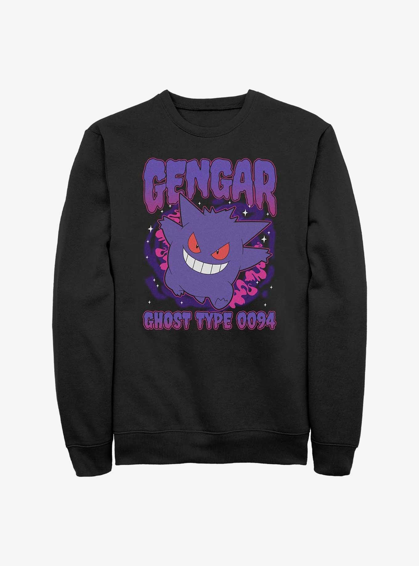 Pokemon Gengar Shadow Pokemon Sweatshirt, , hi-res