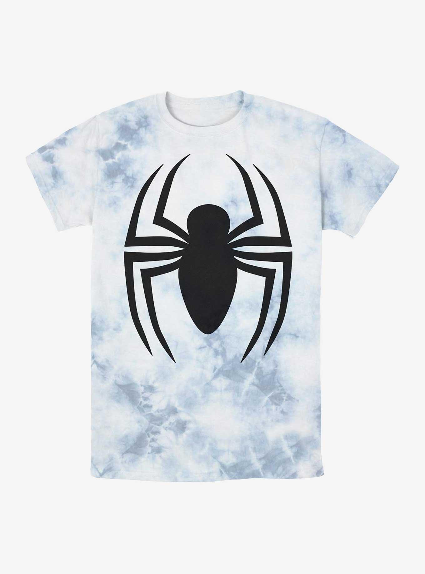 Marvel Spider-Man Ultimate Logo Tie-Dye T-Shirt, WHITEBLUE, hi-res