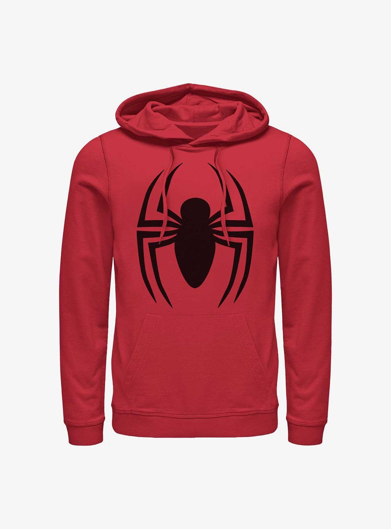 Marvel Spider-Man Ultimate Logo Hoodie, RED, hi-res