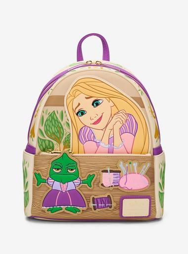 NWT Loungefly Disney Tangled Cake Mini Backpack — BoxLunch Exclusive Disney Loungefly Disney Tangled Rapunzel Art Mini Backpack  main image 3