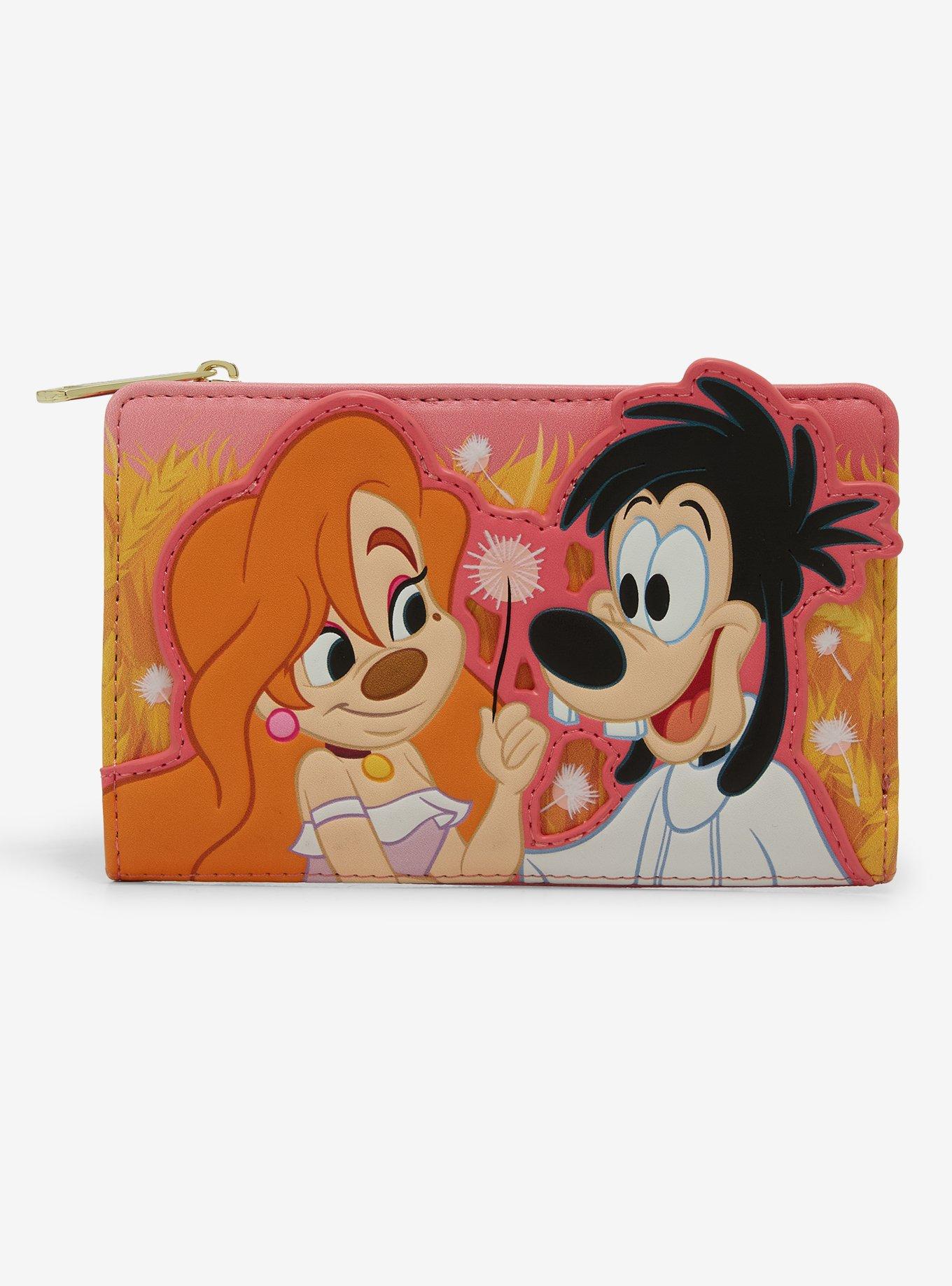 Loungefly Disney A Goofy Movie Max & Roxanne Dandelion Zip Wallet — BoxLunch Exclusive, , hi-res