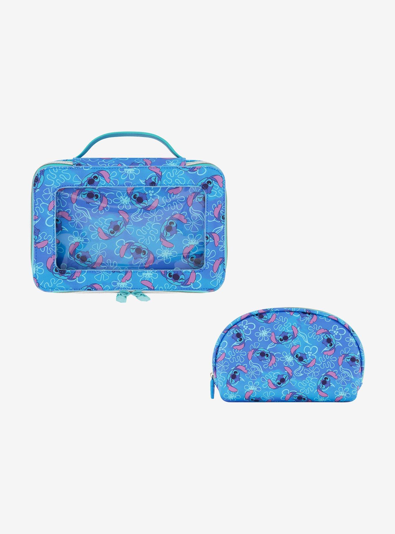 Disney Lilo & Stitch All-Over Stitch Print 2-Piece Cosmetic Case Set, , hi-res
