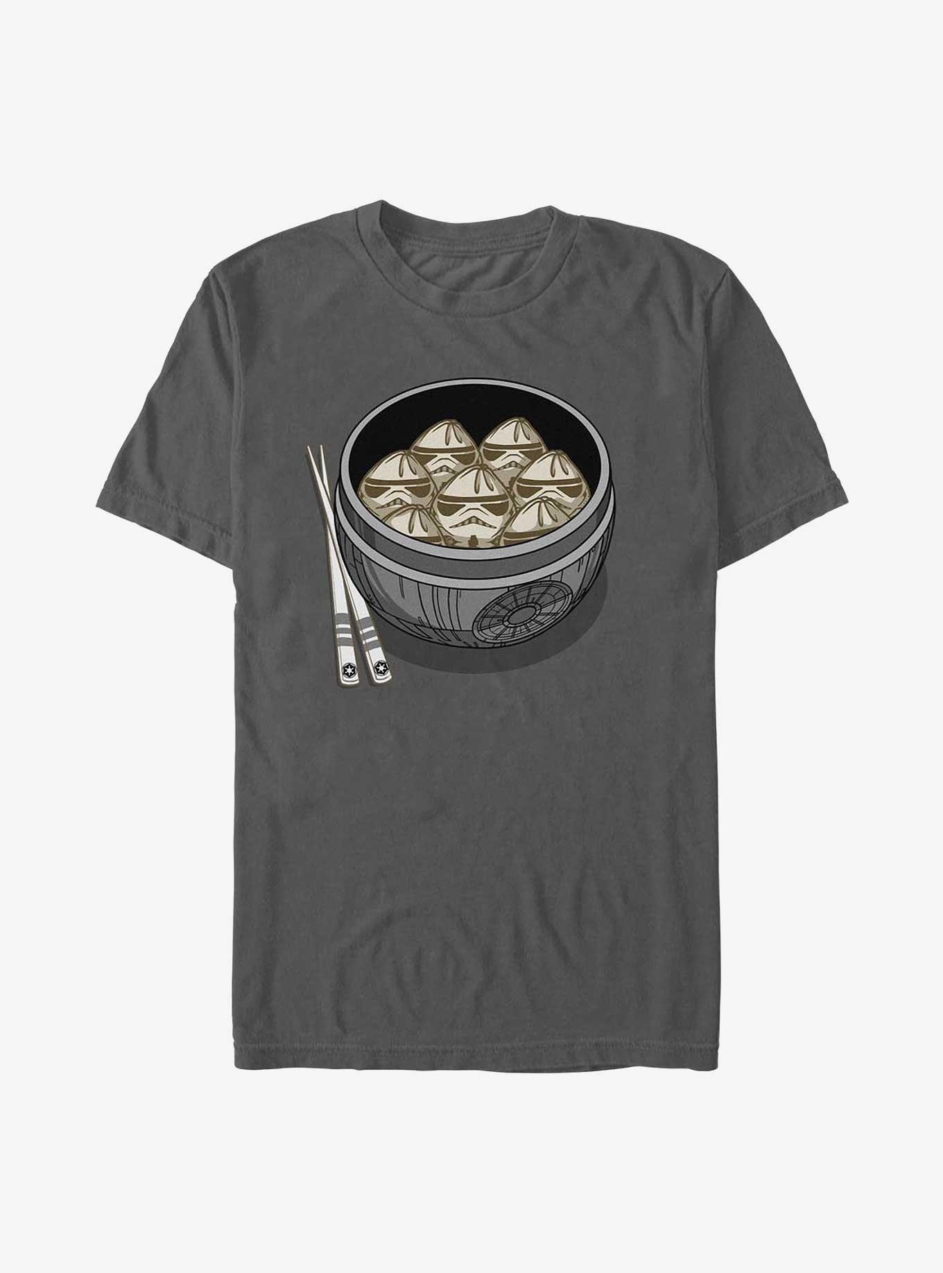 Star Wars Stormtrooper Dumplings Garment Dye T-Shirt, PEPPER, hi-res