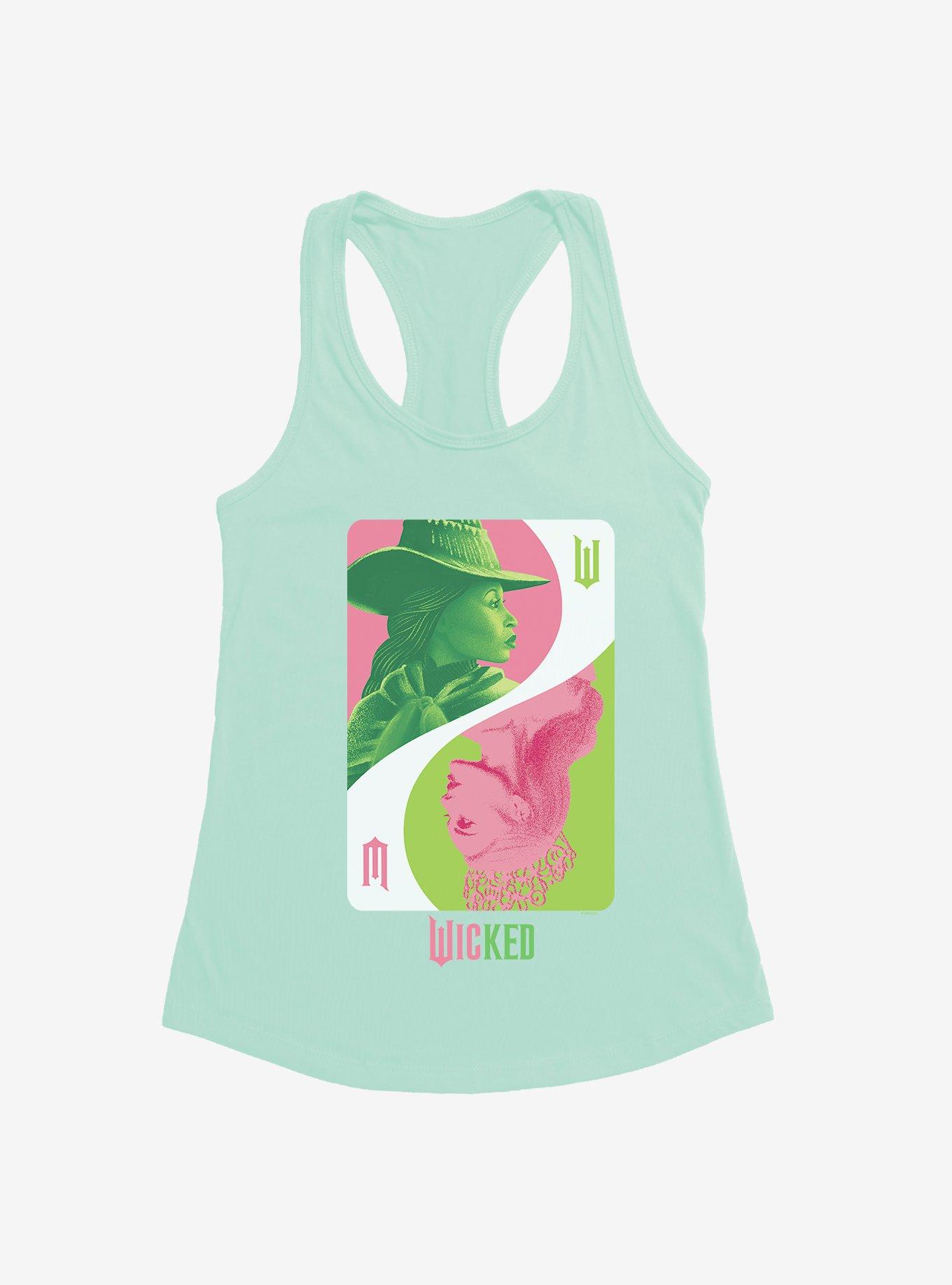 Wicked Elphaba Glinda Card Girls Tank, , hi-res