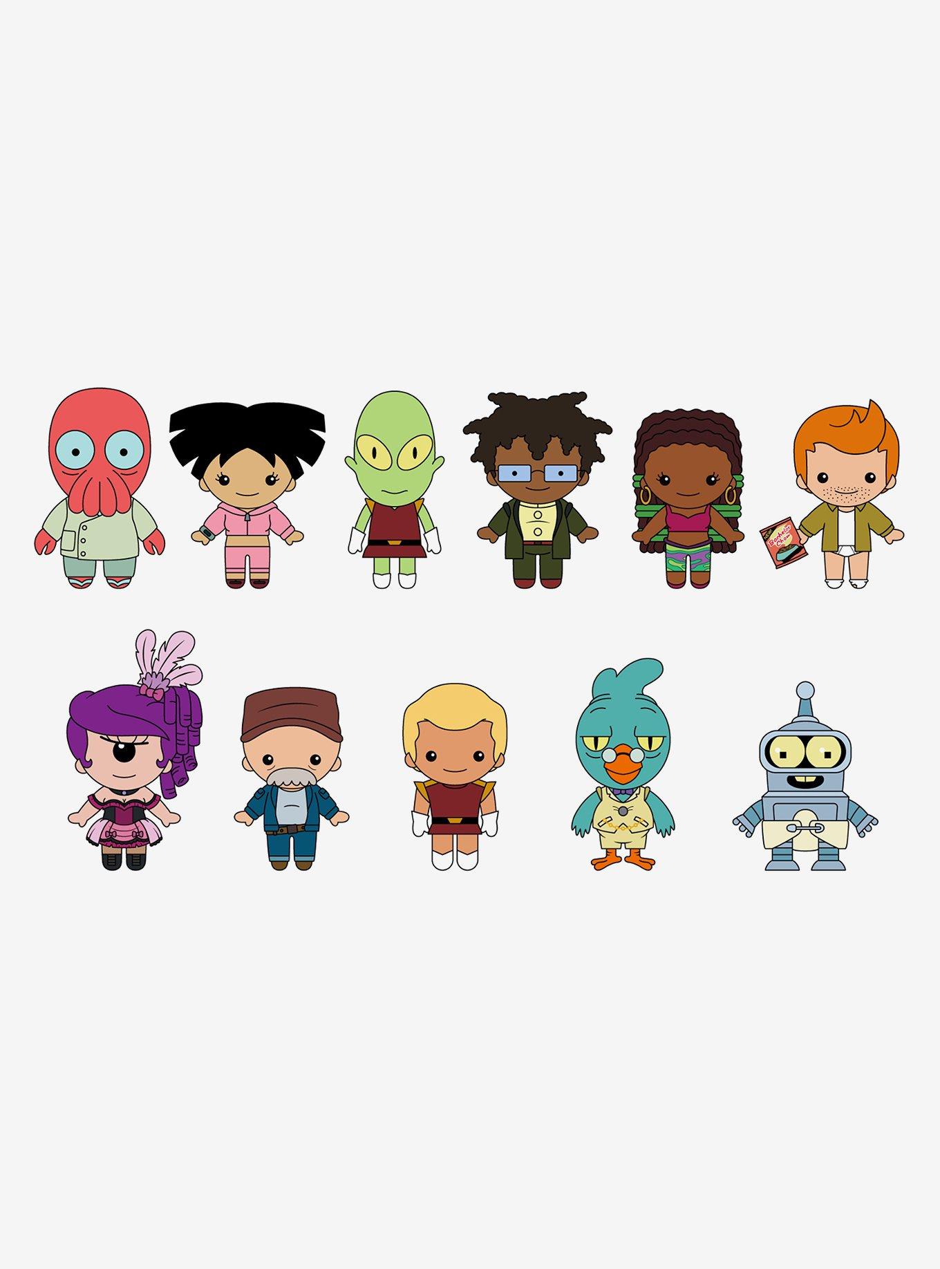 Futurama (Series 2) Blind Bag Figural Bag Clip Hot Topic