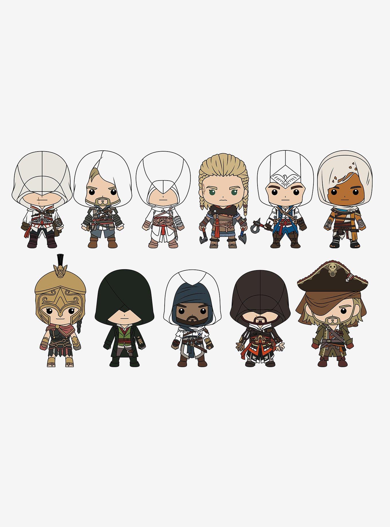 Assassin's Creed (Series 1) Blind Bag Figural Bag Clip, , hi-res